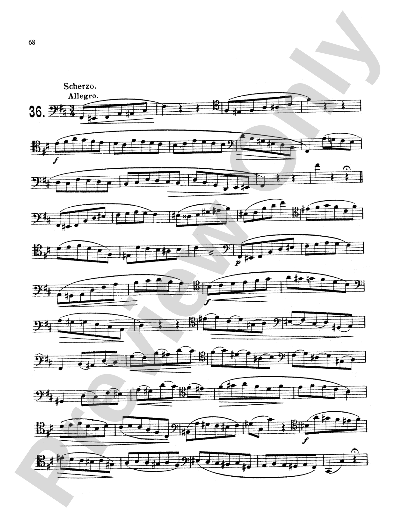 Milde: Fifty Concert Studies, Op. 26