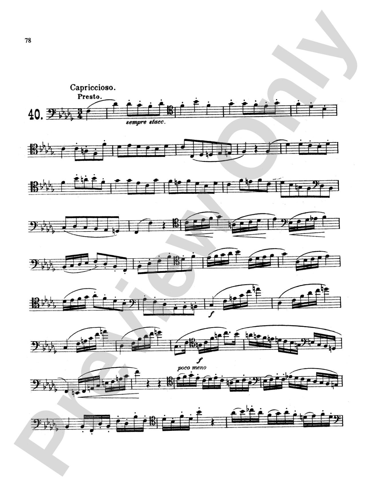 Milde: Fifty Concert Studies, Op. 26