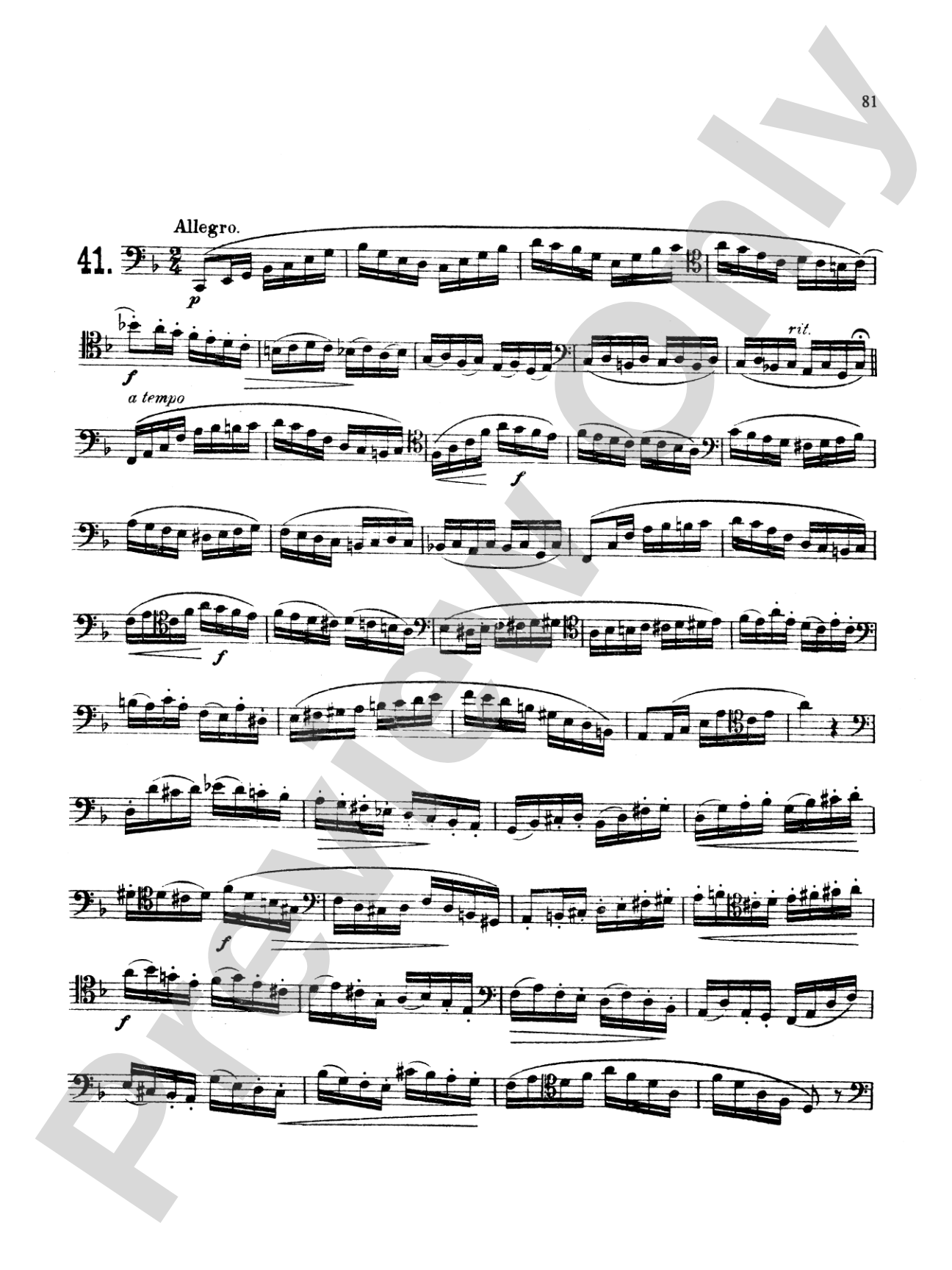 Milde: Fifty Concert Studies, Op. 26
