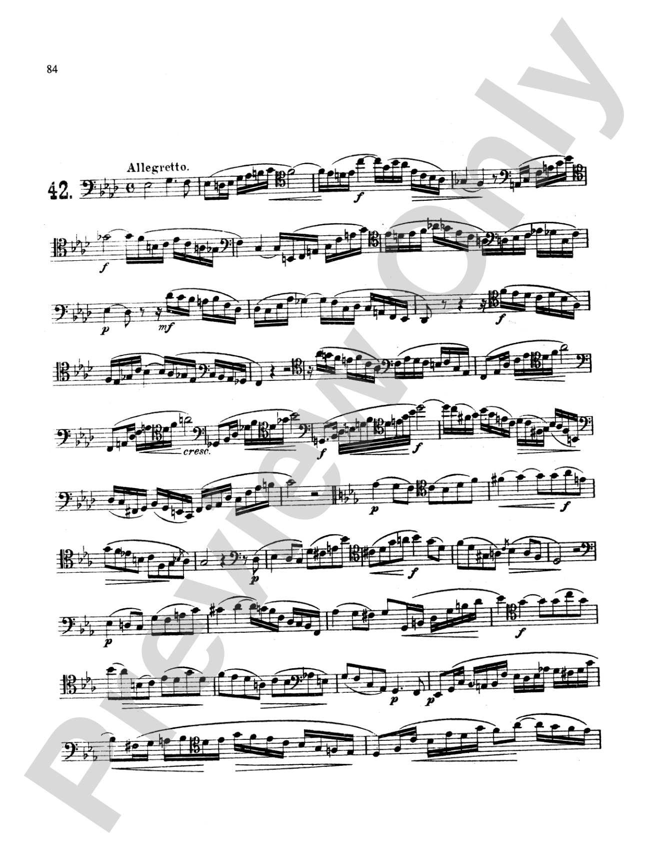 Milde: Fifty Concert Studies, Op. 26