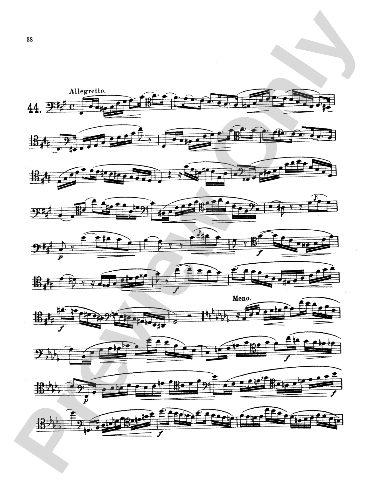 Milde: Fifty Concert Studies, Op. 26