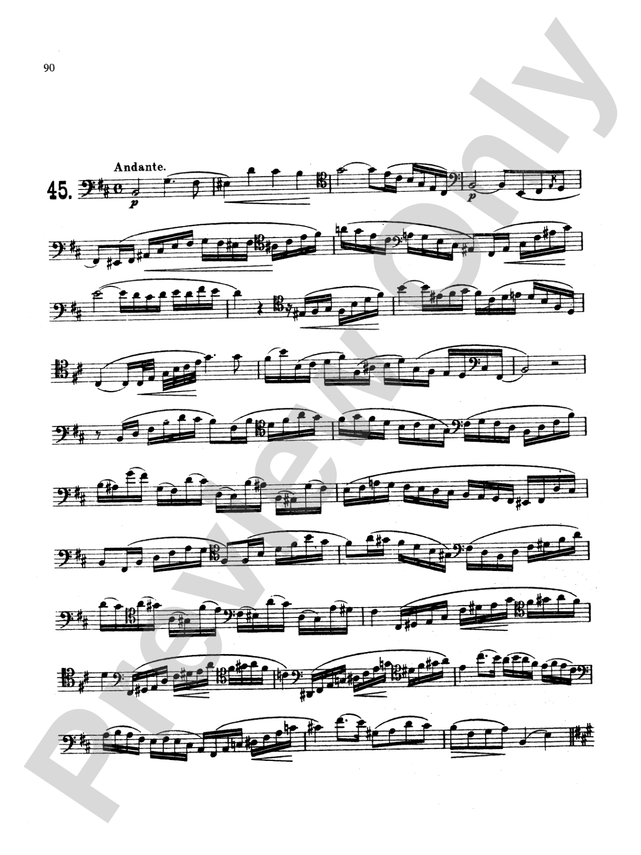 Milde: Fifty Concert Studies, Op. 26