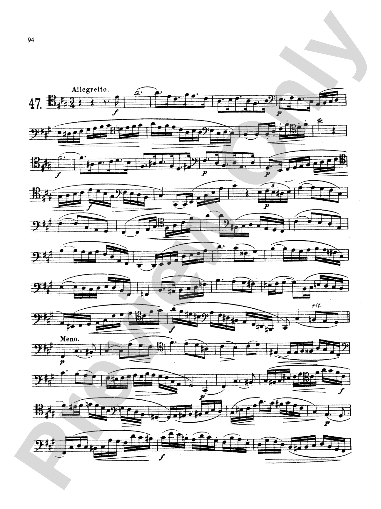 Milde: Fifty Concert Studies, Op. 26