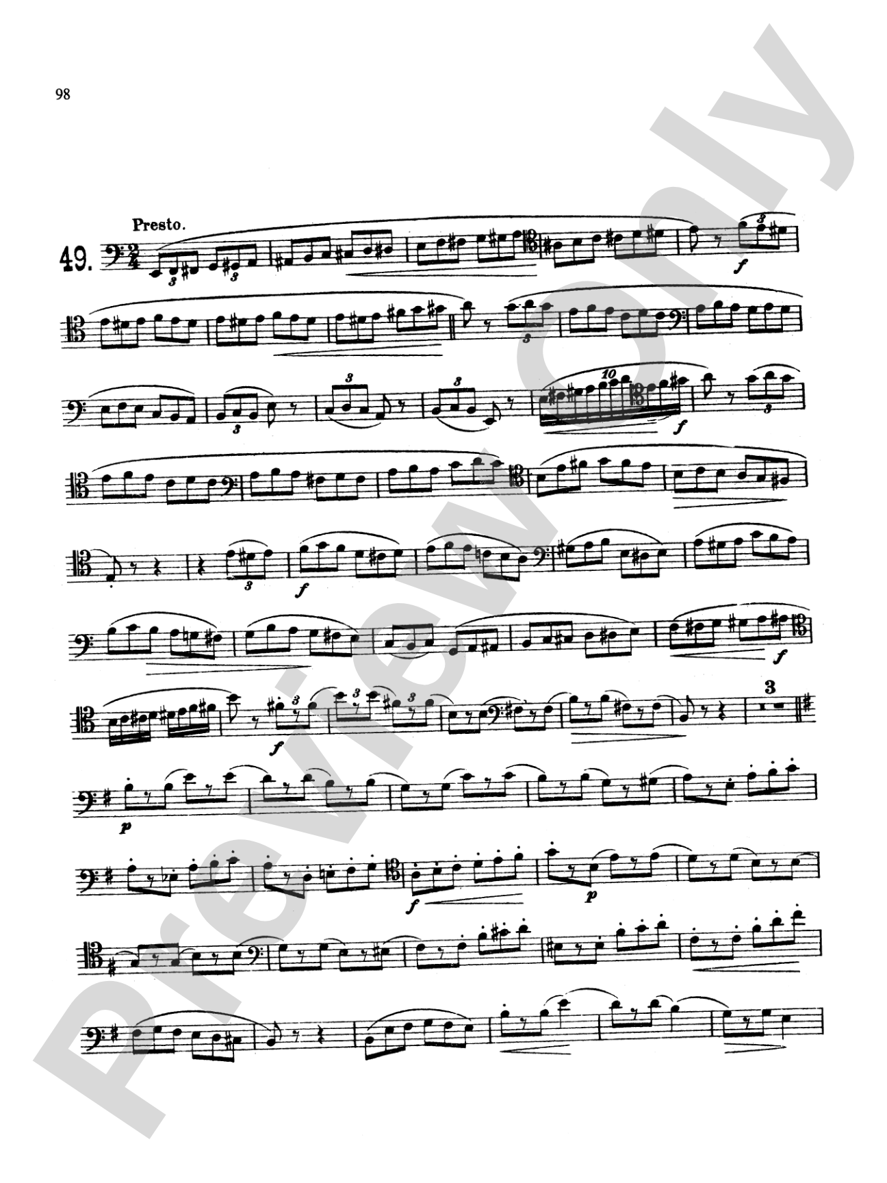 Milde: Fifty Concert Studies, Op. 26