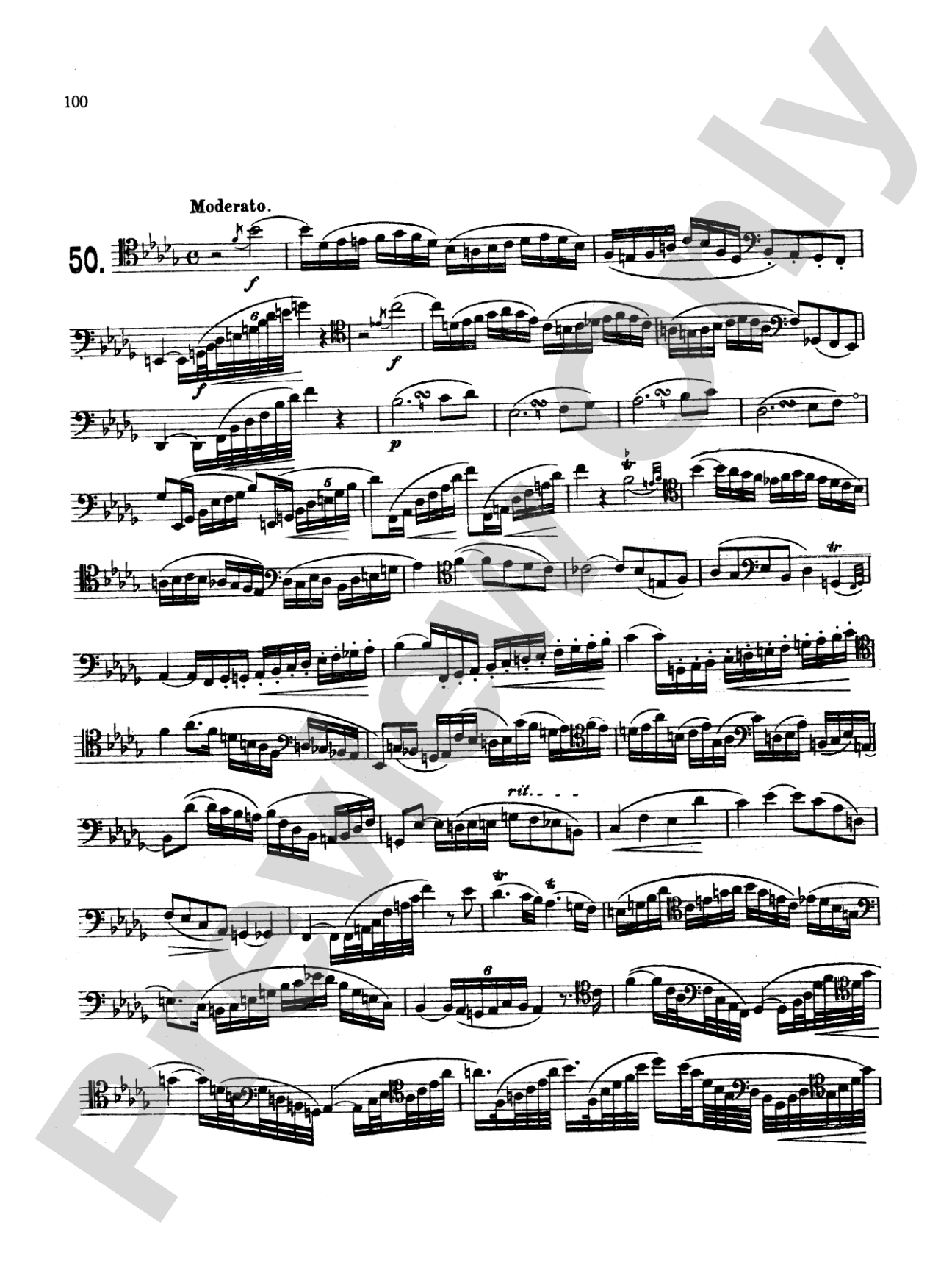 Milde: Fifty Concert Studies, Op. 26
