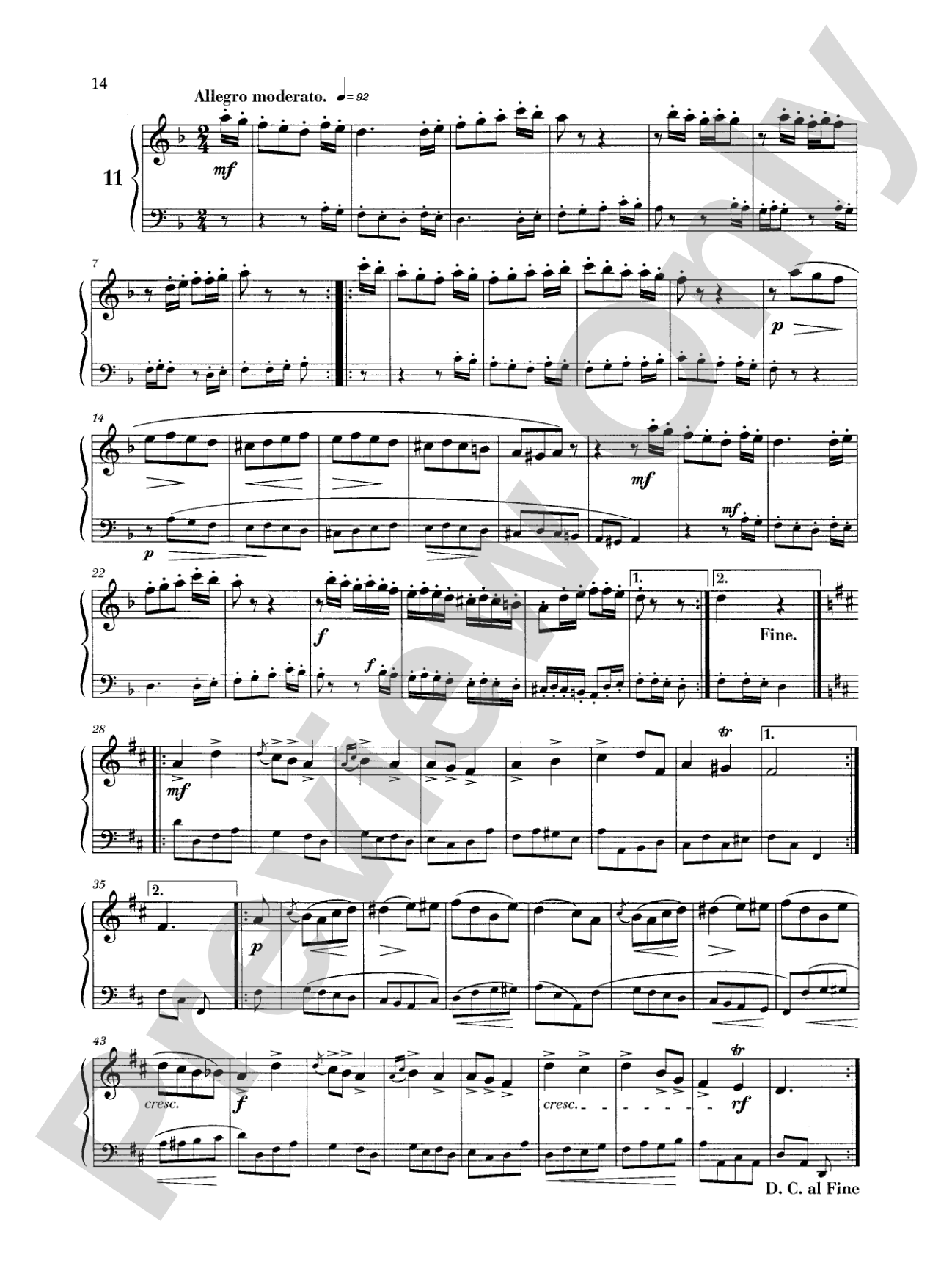 Barret: Forty Progressive Studies: Oboe Book