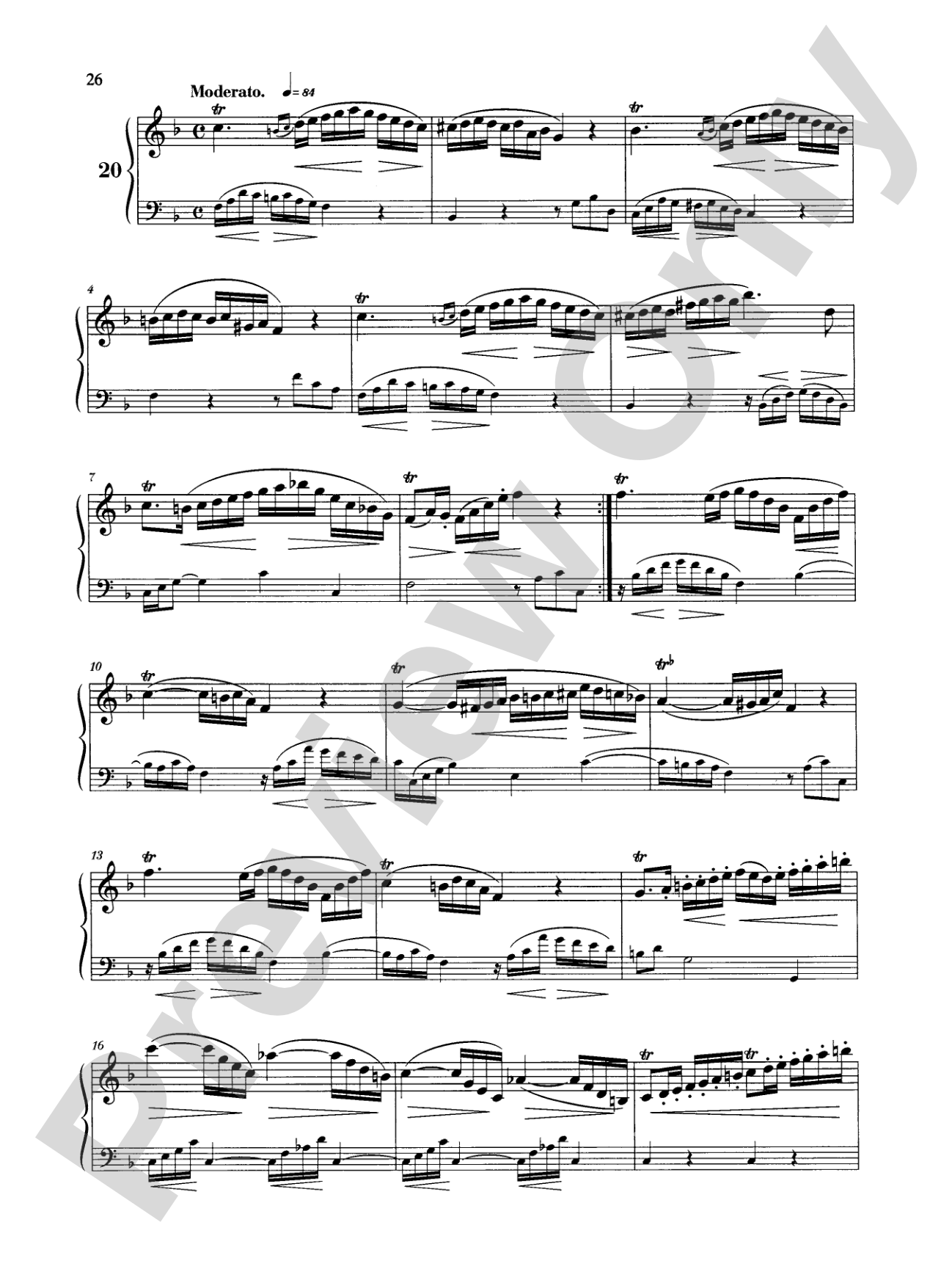 Barret: Forty Progressive Studies: Oboe Book