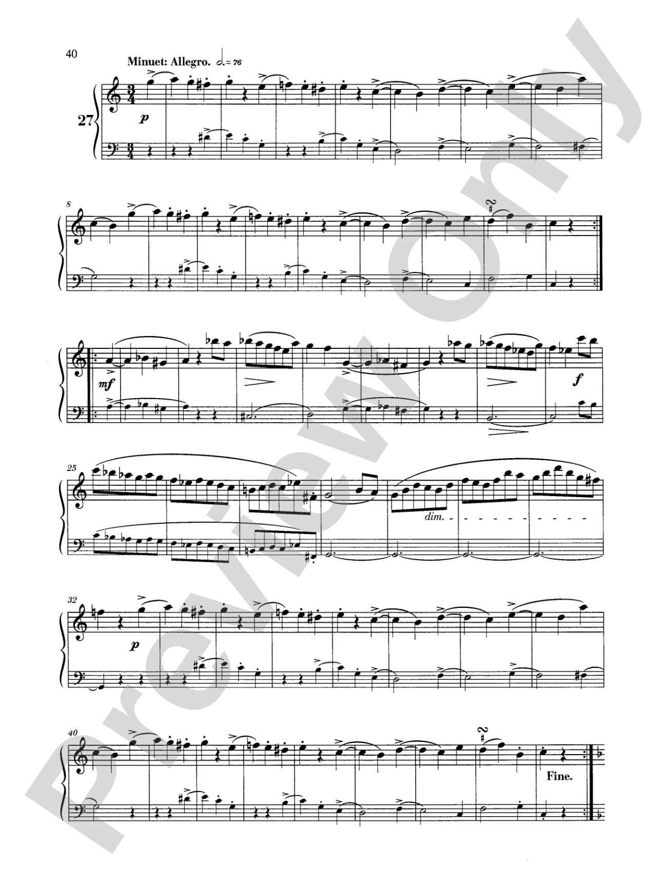 Barret: Forty Progressive Studies: Oboe Book
