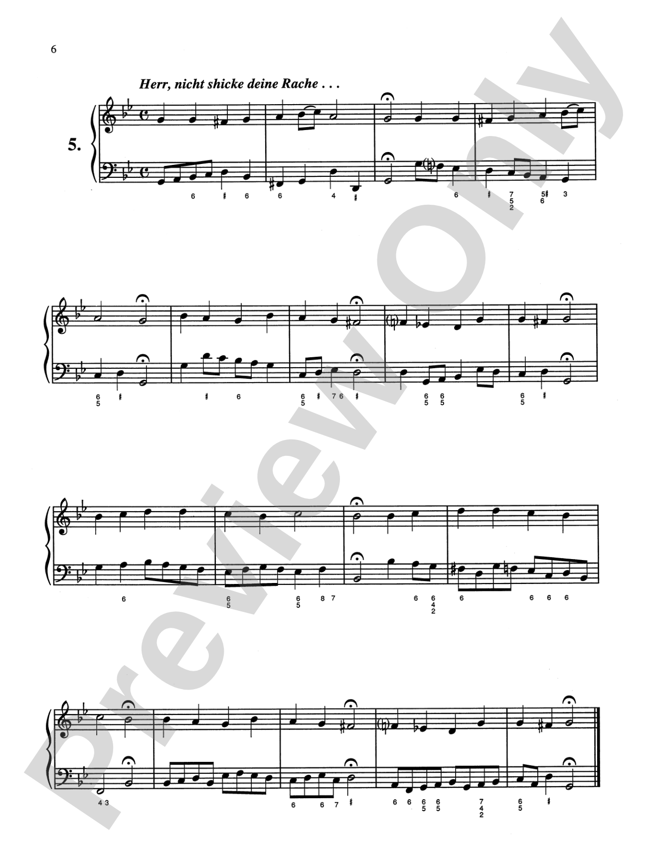 Bach: Sixty-nine Chorales with figured bass (Ed. Hans Bischoff): Piano Book
