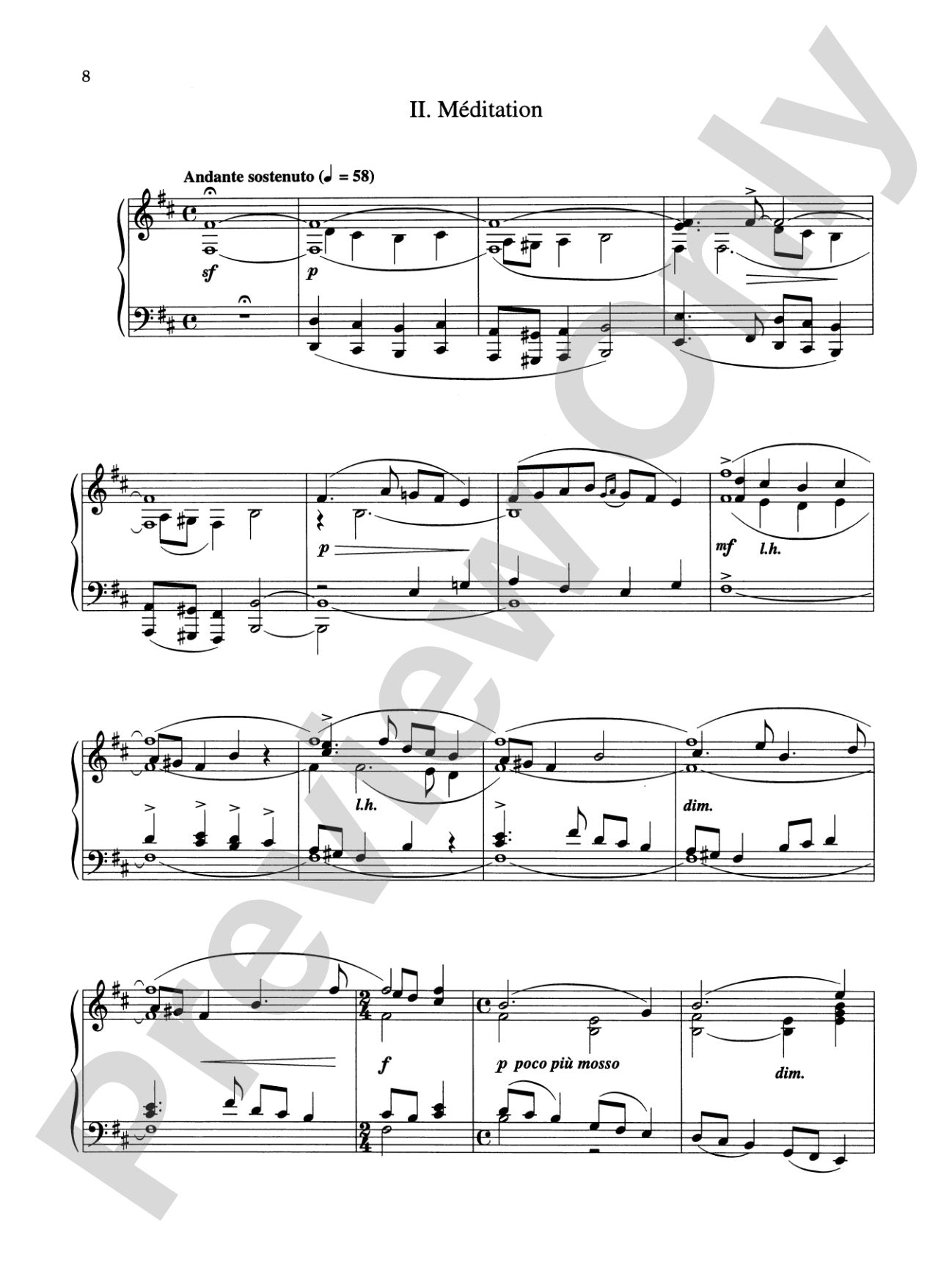 Gretchaninoff: Five Little Pieces, Op. 3