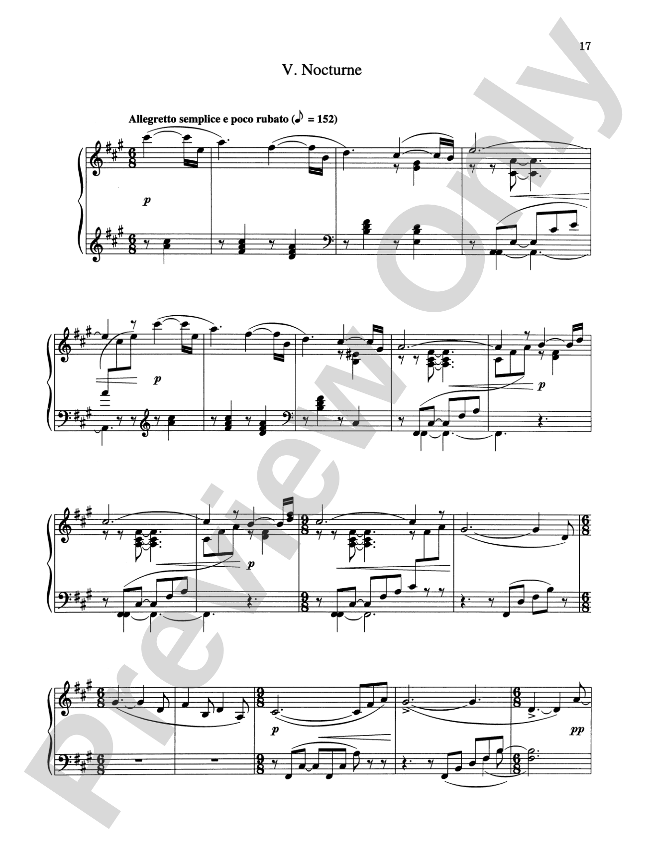 Gretchaninoff: Five Little Pieces, Op. 3