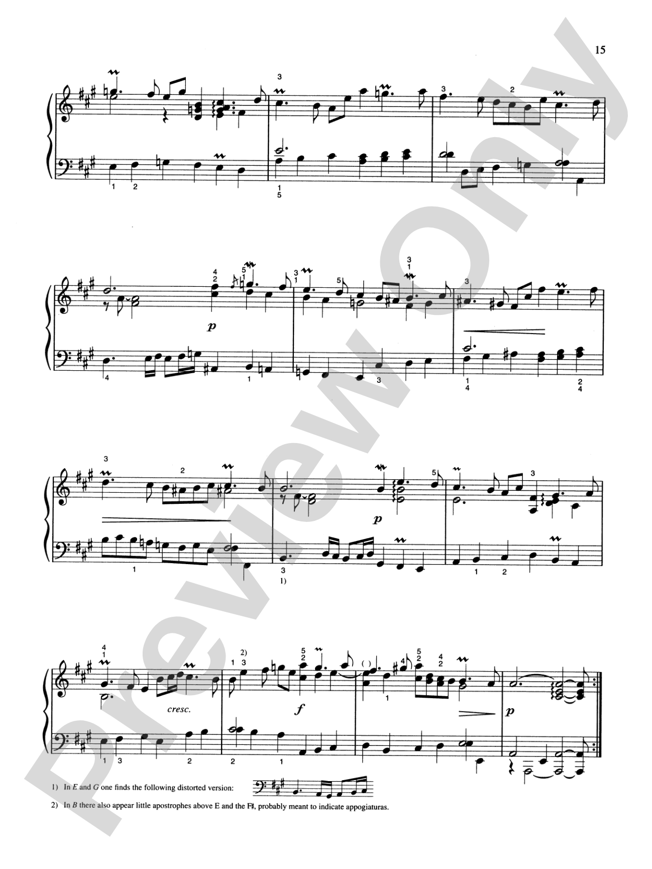 Bach: Six English Suites (Ed. Hans Bischoff)