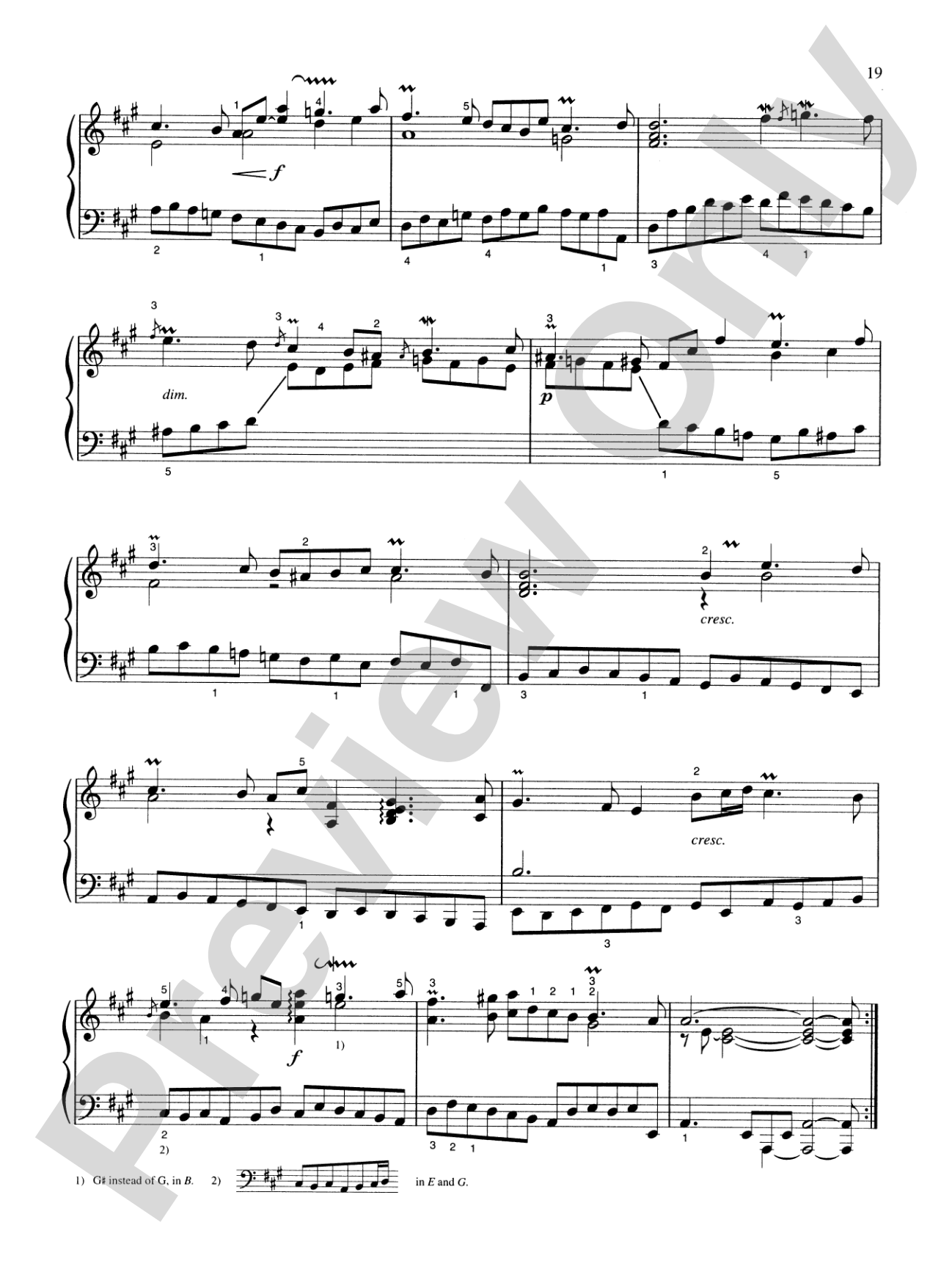 Bach: Six English Suites (Ed. Hans Bischoff)