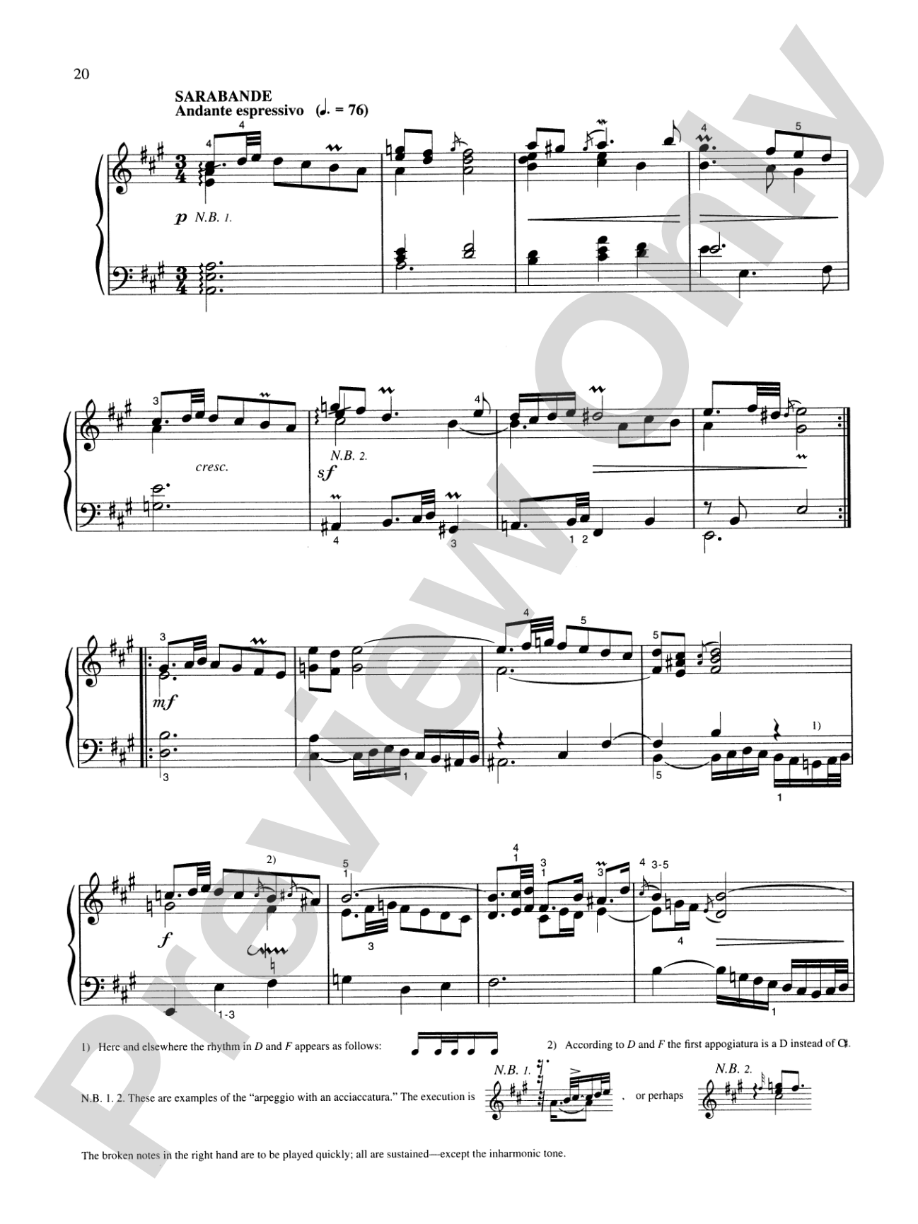 Bach: Six English Suites (Ed. Hans Bischoff)