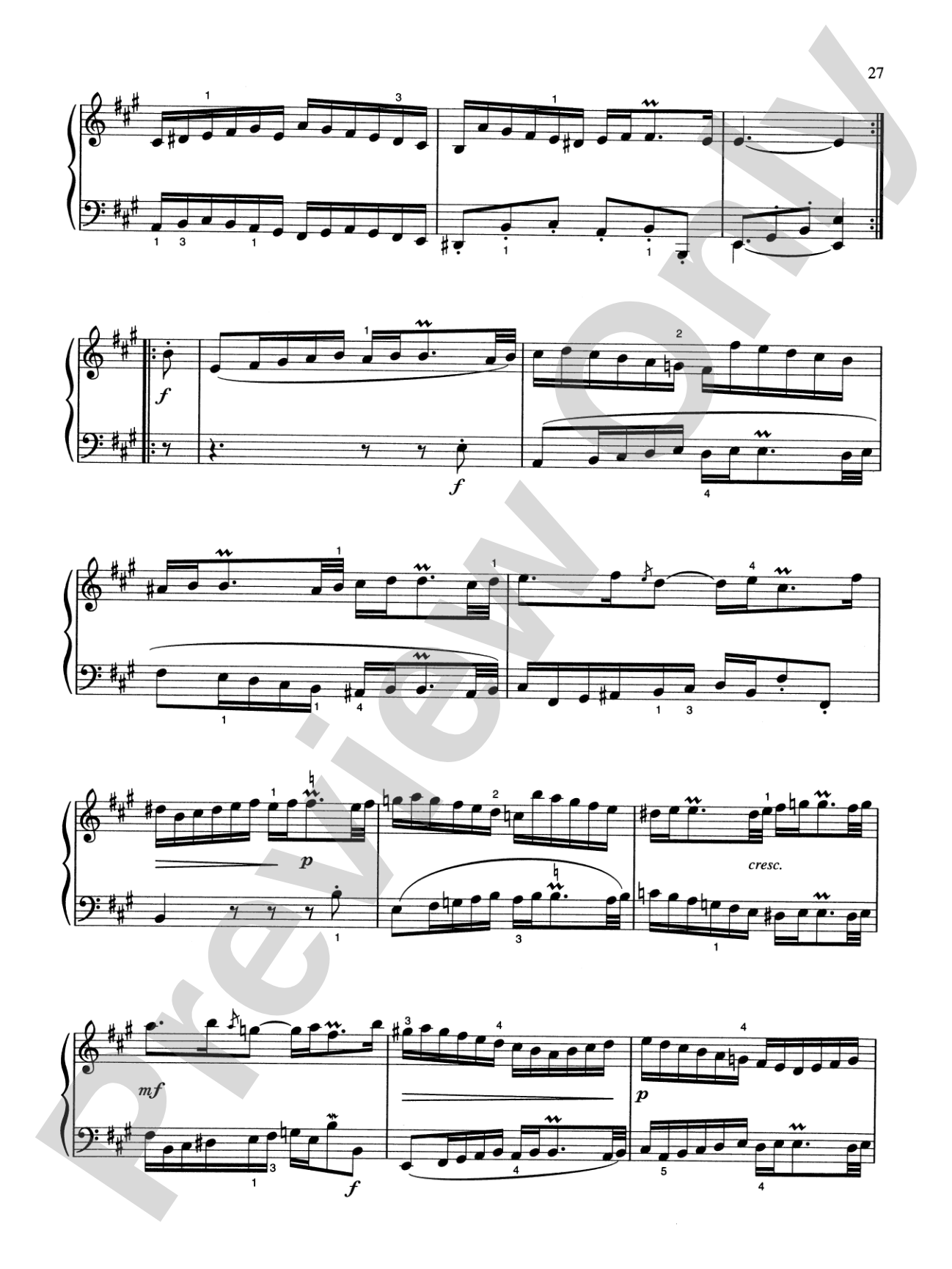 Bach: Six English Suites (Ed. Hans Bischoff)