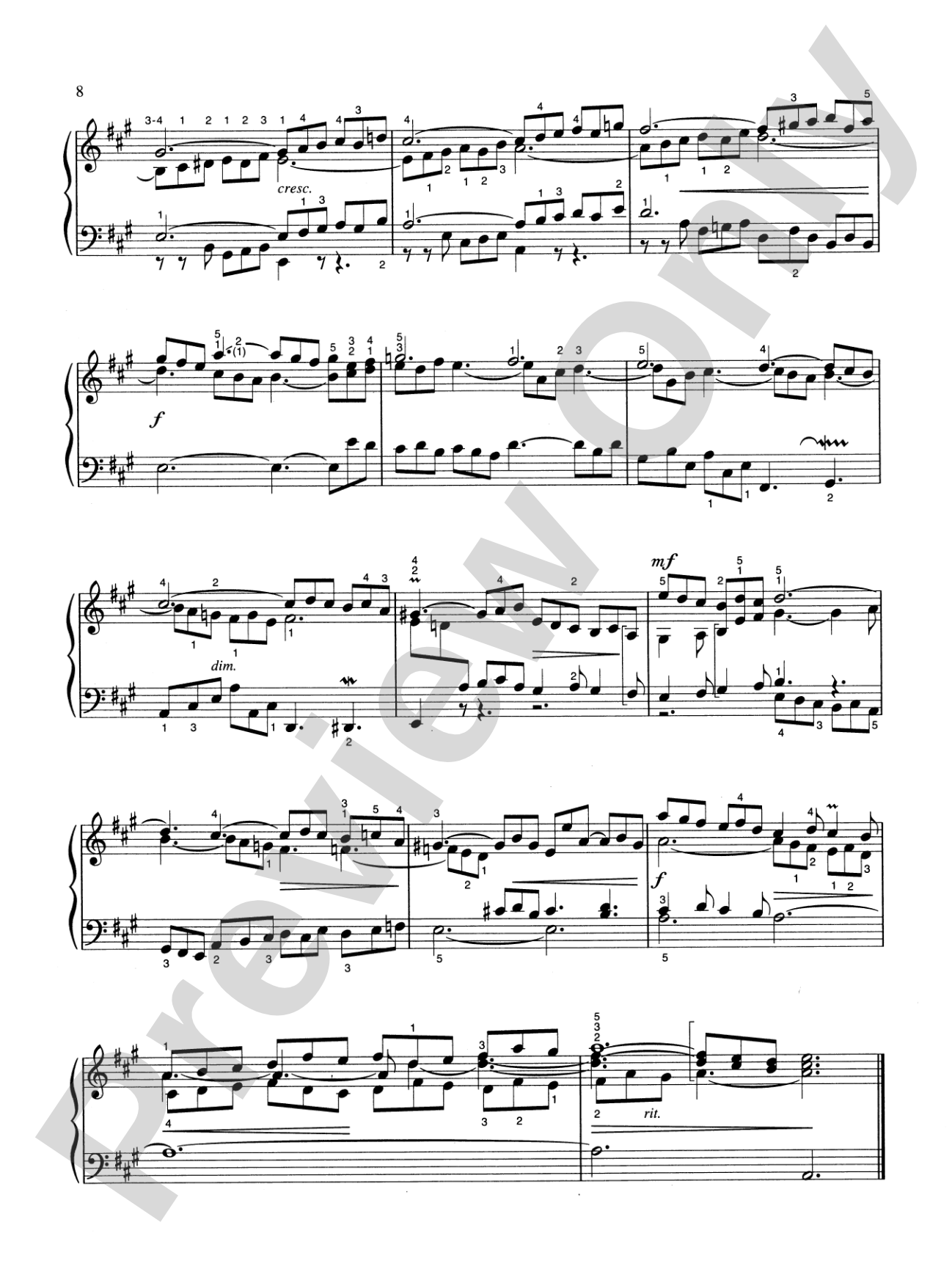 Bach: Six English Suites (Ed. Hans Bischoff)
