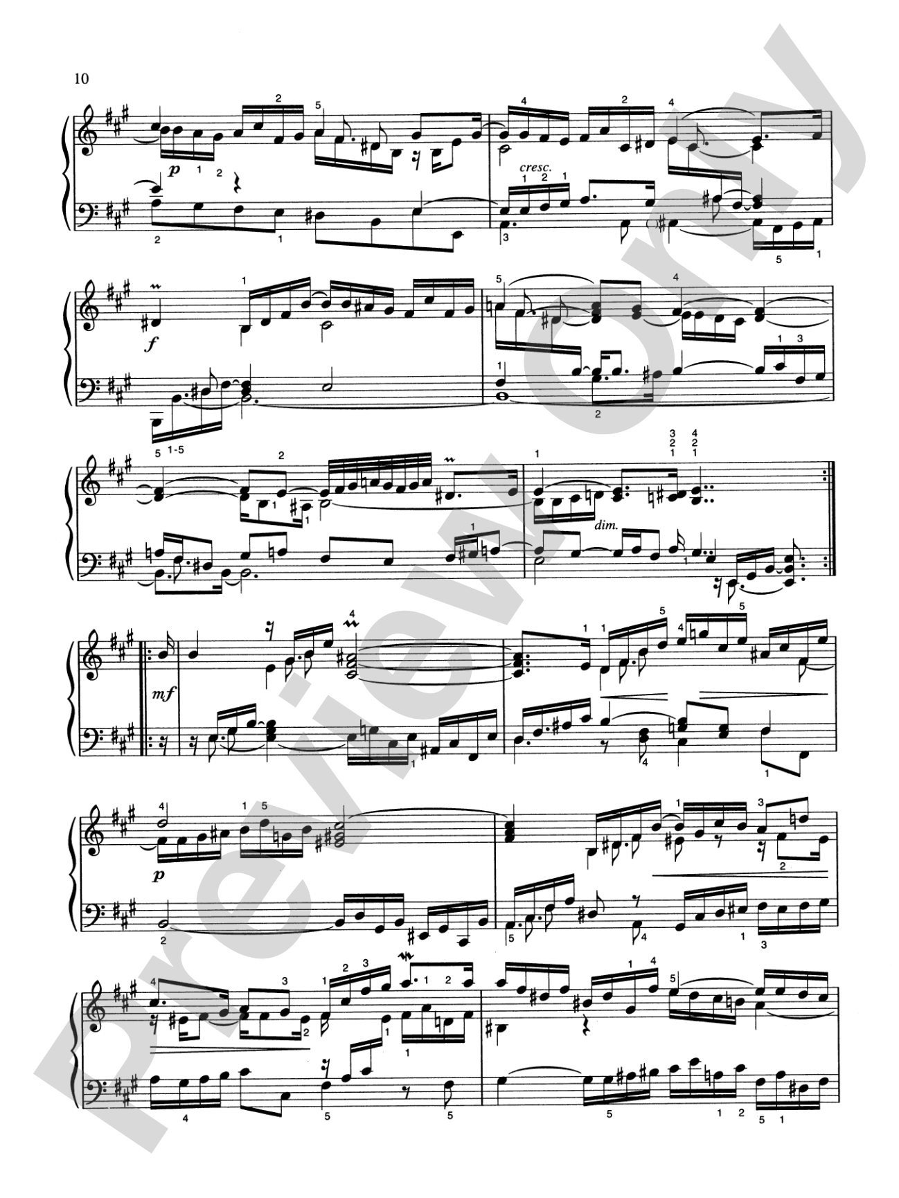 Bach: Six English Suites (Ed. Hans Bischoff)