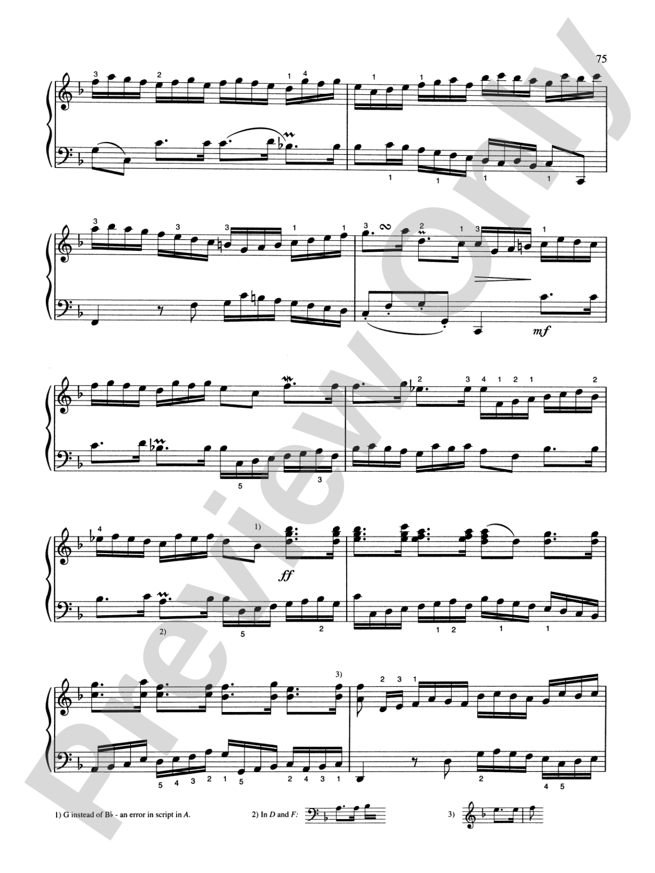 Bach: Six English Suites (Ed. Hans Bischoff)