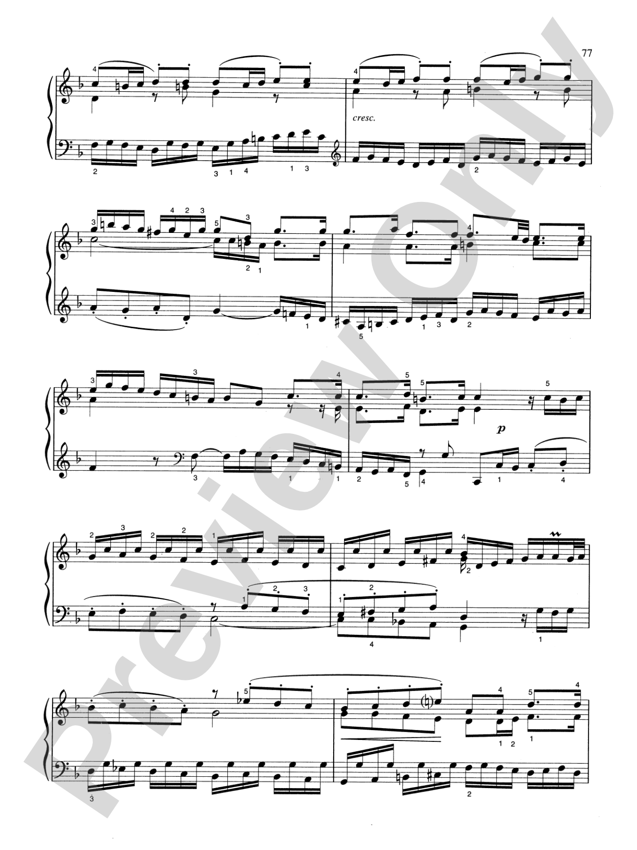 Bach: Six English Suites (Ed. Hans Bischoff)