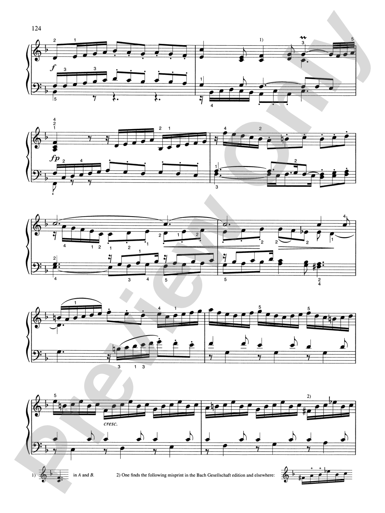 Bach: Six English Suites (Ed. Hans Bischoff)