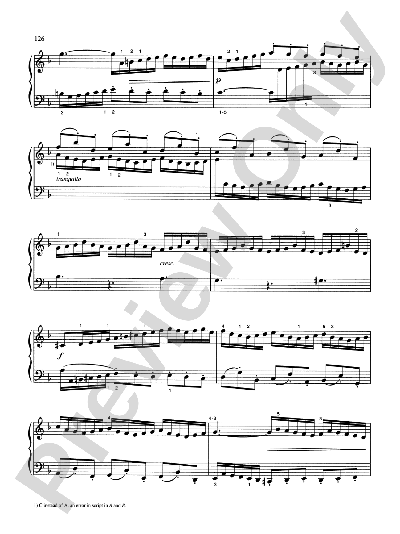 Bach: Six English Suites (Ed. Hans Bischoff)