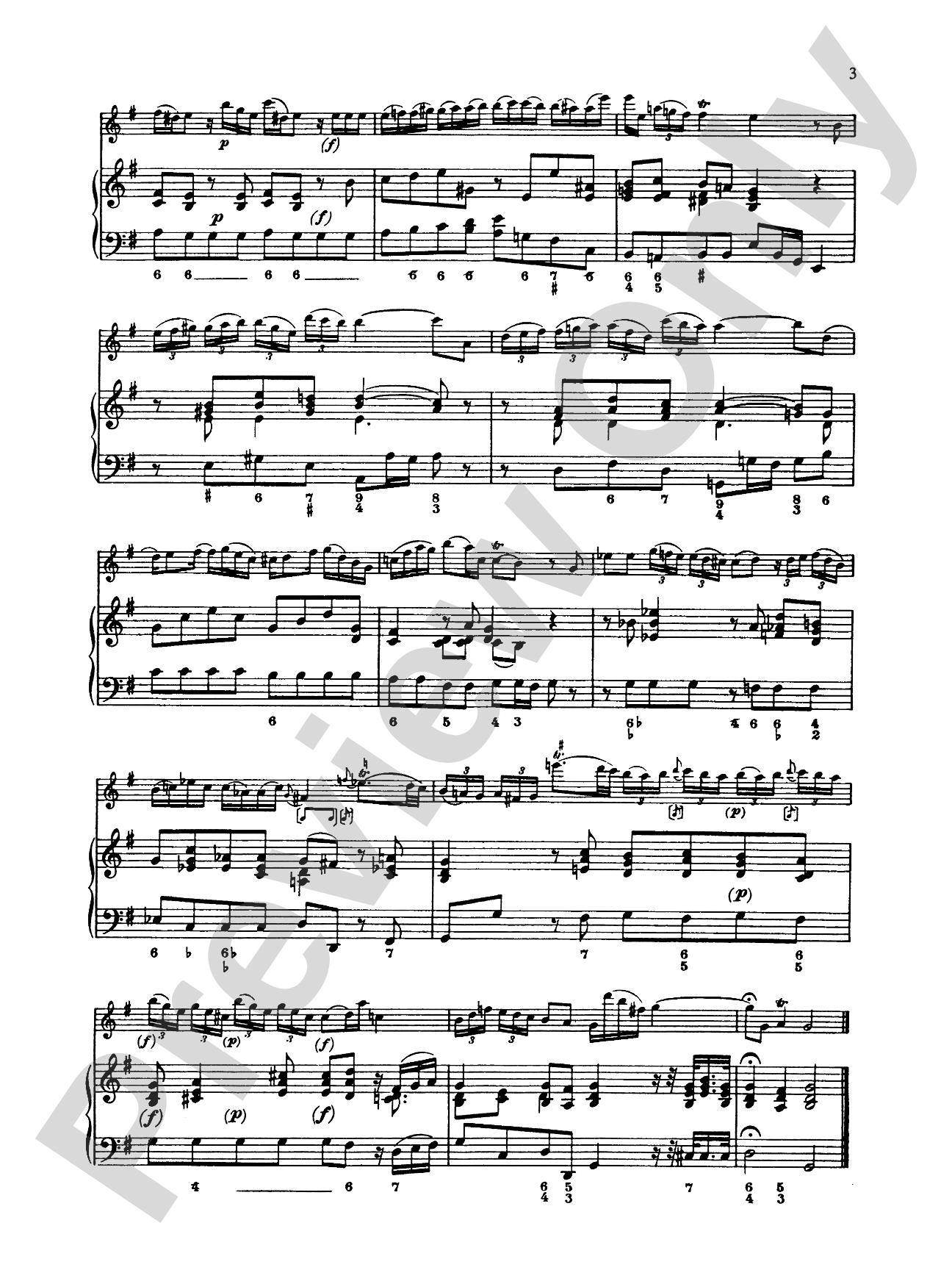 Bach: Four Sonatas: Flute Part(s)