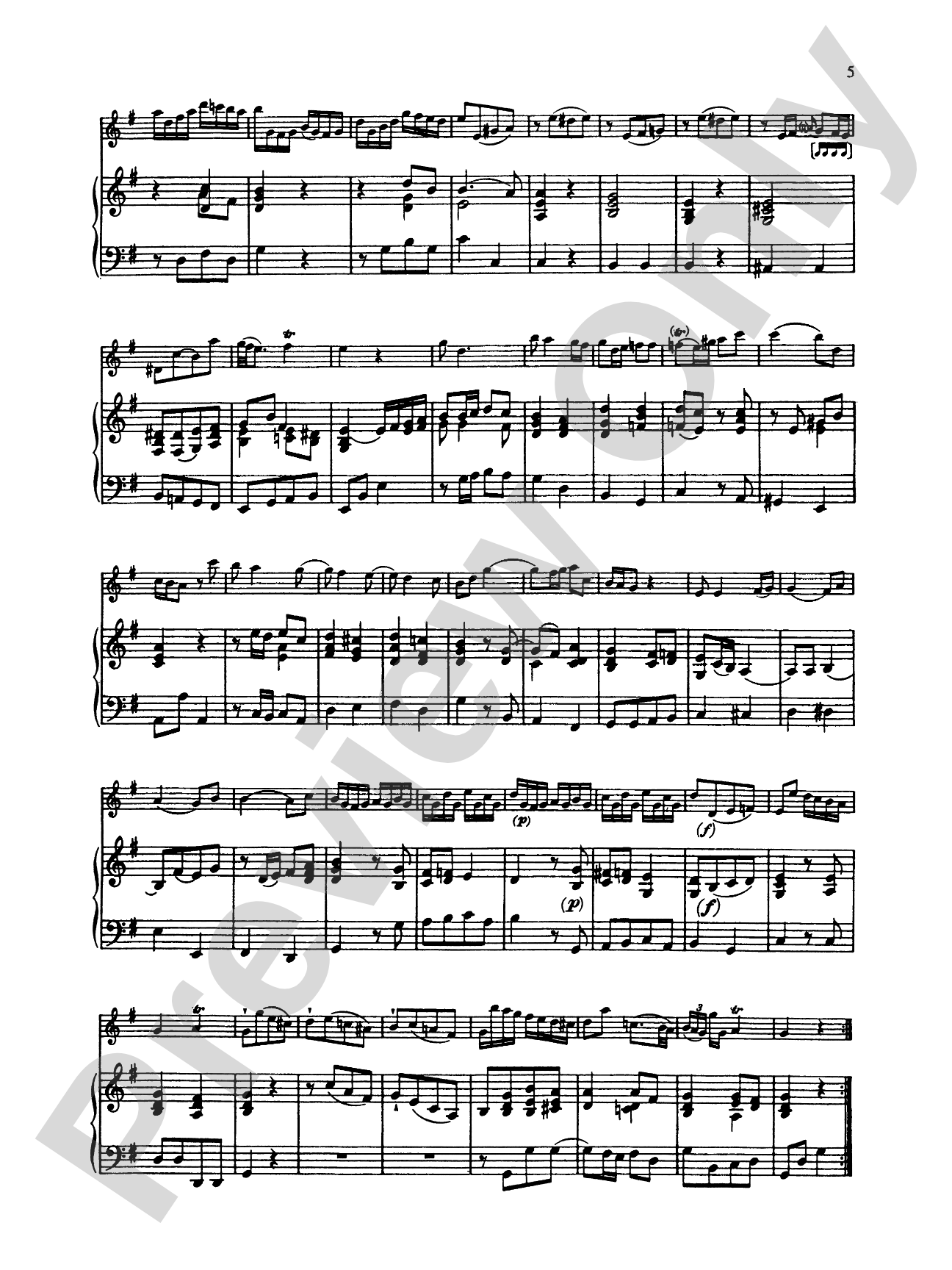 Bach: Four Sonatas: Flute Part(s)