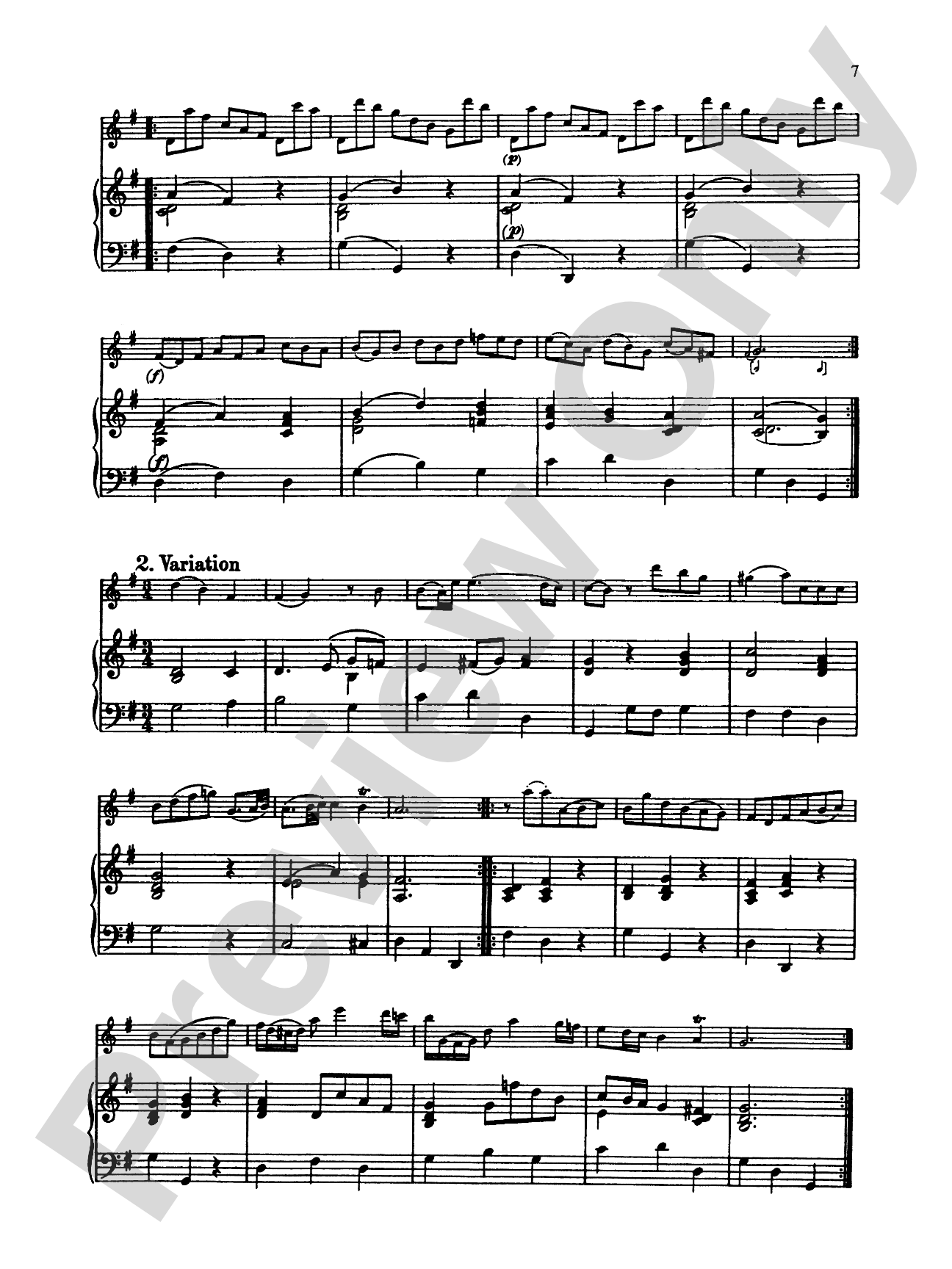 Bach: Four Sonatas: Flute Part(s)