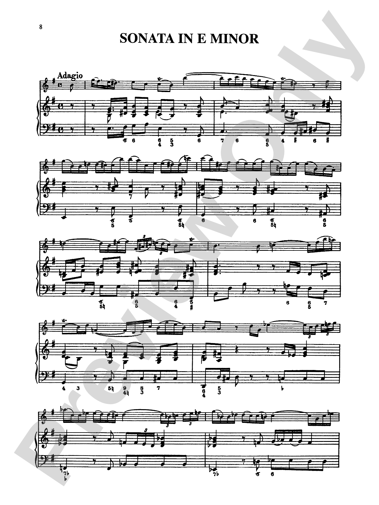 Bach: Four Sonatas