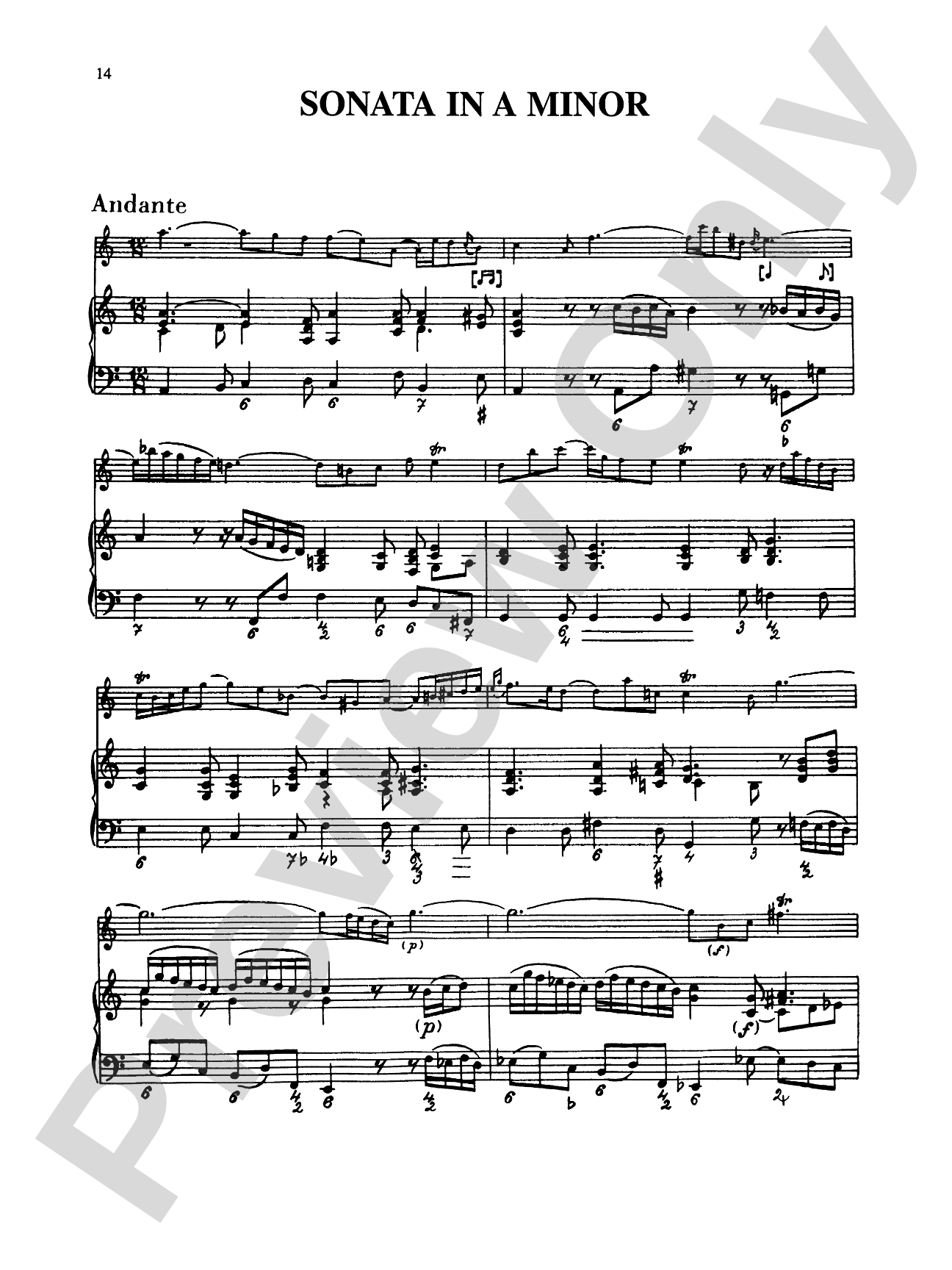 Bach: Four Sonatas