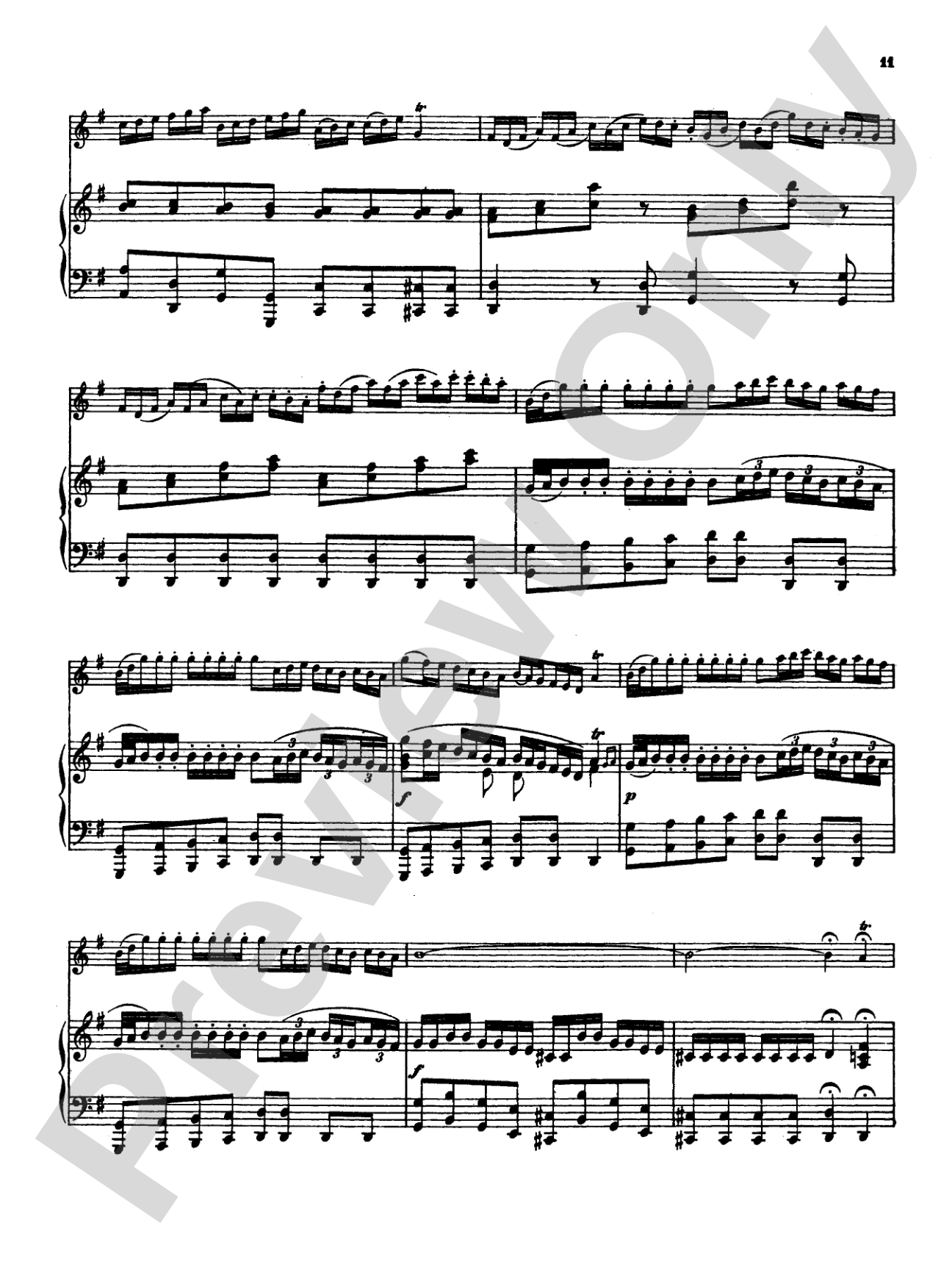 Great: Four Concertos for Flute and Piano: Flute Book