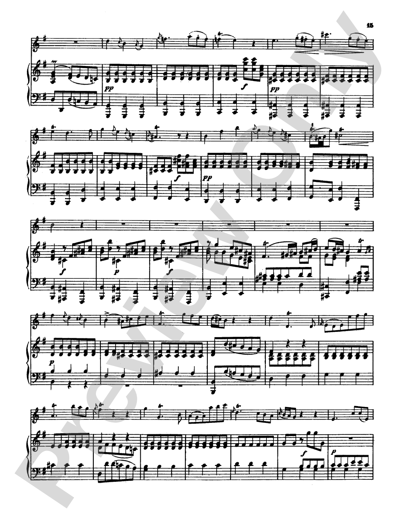 Great: Four Concertos for Flute and Piano: Flute Book