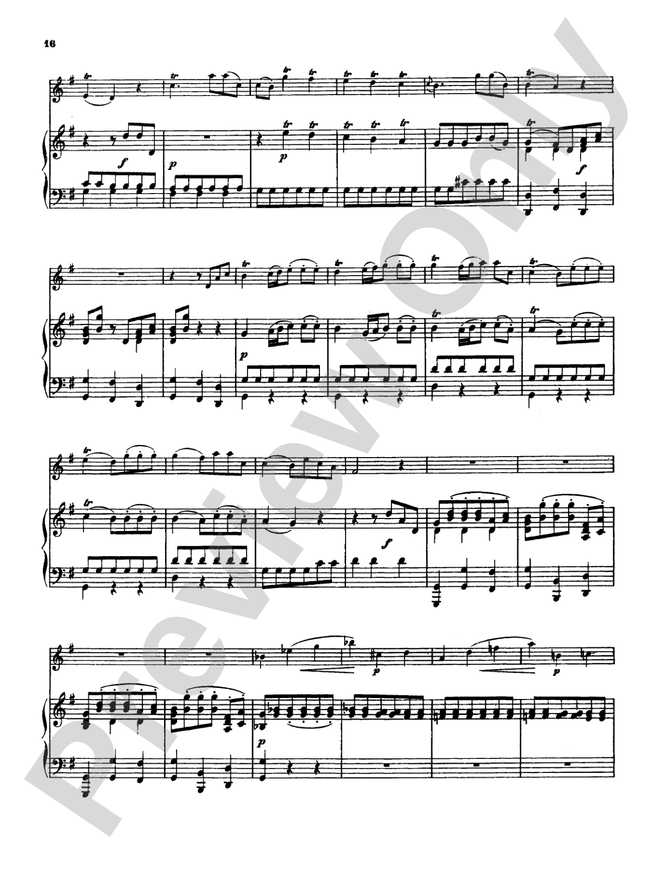 Great: Four Concertos for Flute and Piano: Flute Book