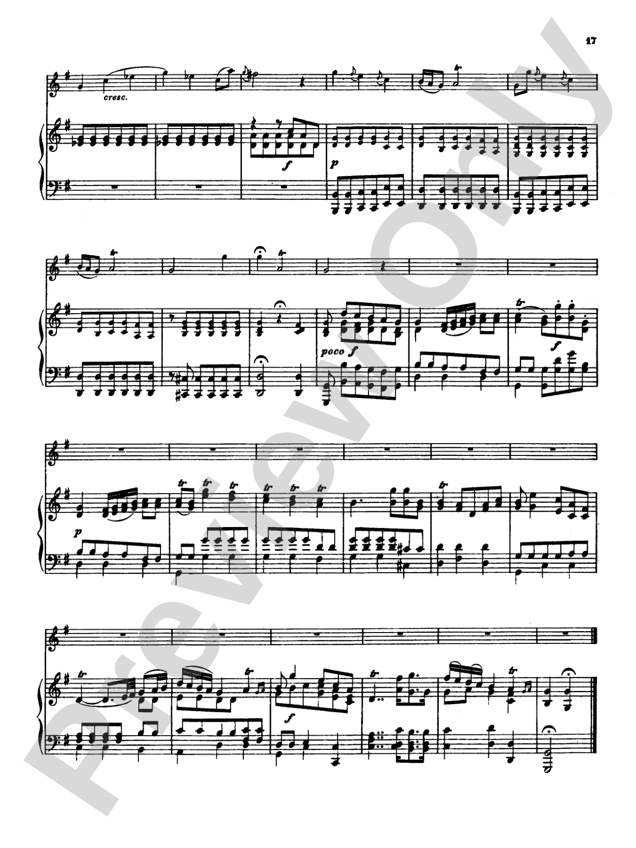 Great: Four Concertos for Flute and Piano: Flute Book