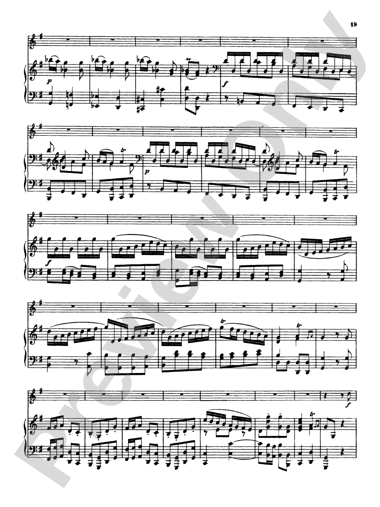 Great: Four Concertos for Flute and Piano: Flute Book