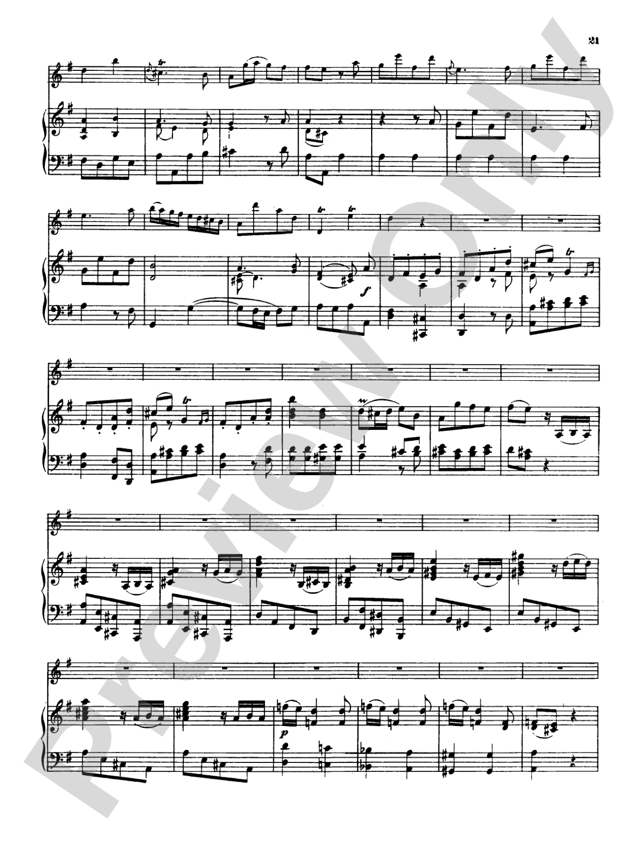 Great: Four Concertos for Flute and Piano: Flute Book