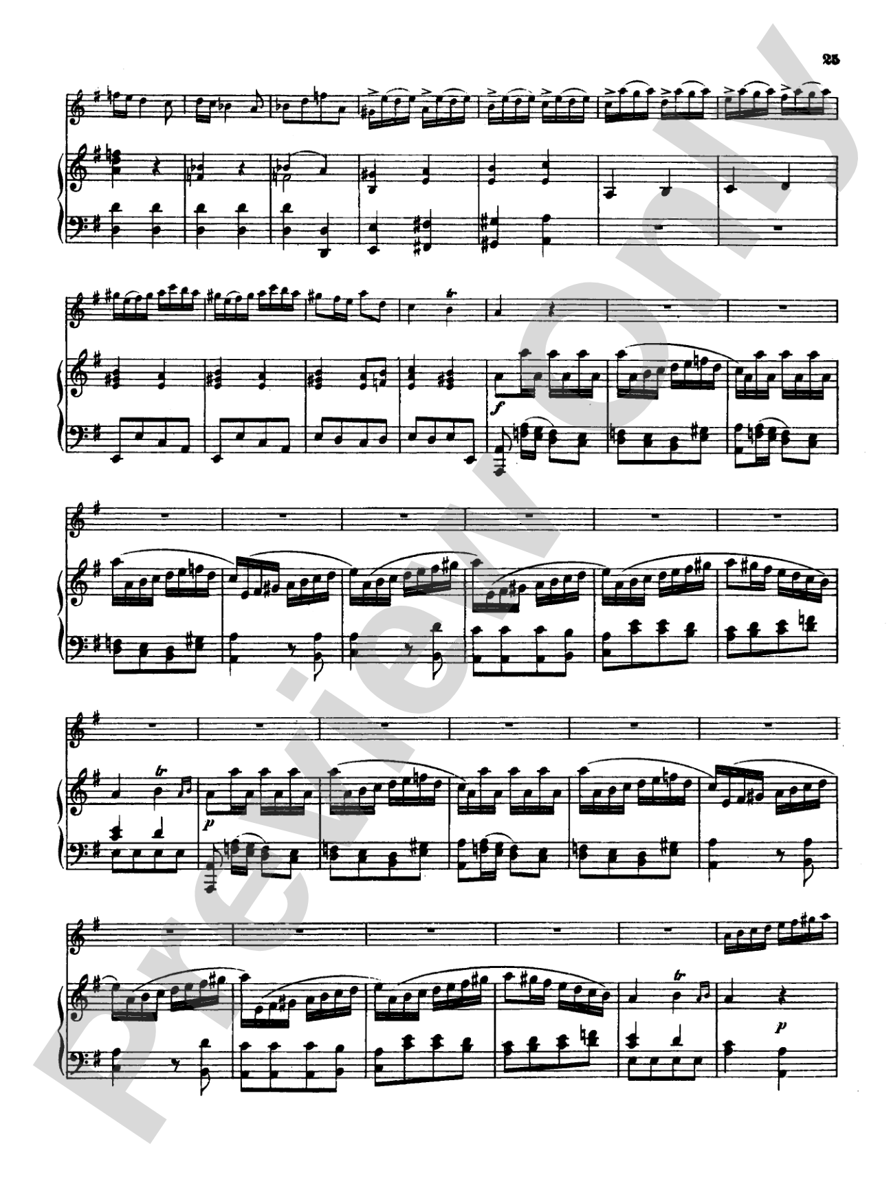 Great: Four Concertos for Flute and Piano: Flute Book