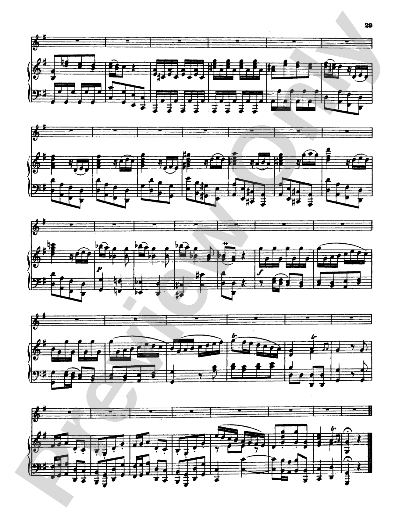 Great: Four Concertos for Flute and Piano: Flute Book