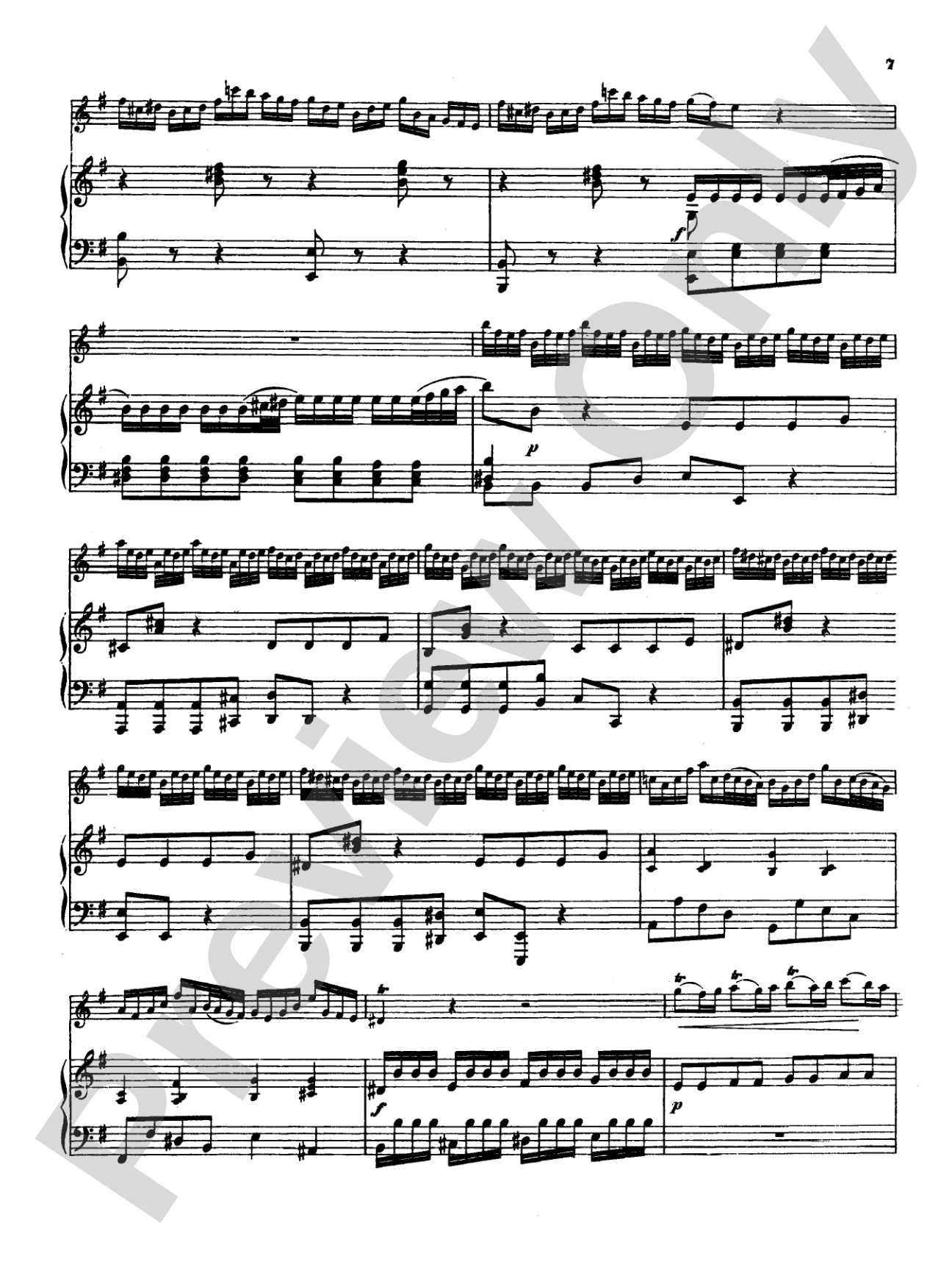 Great: Four Concertos for Flute and Piano: Flute Book