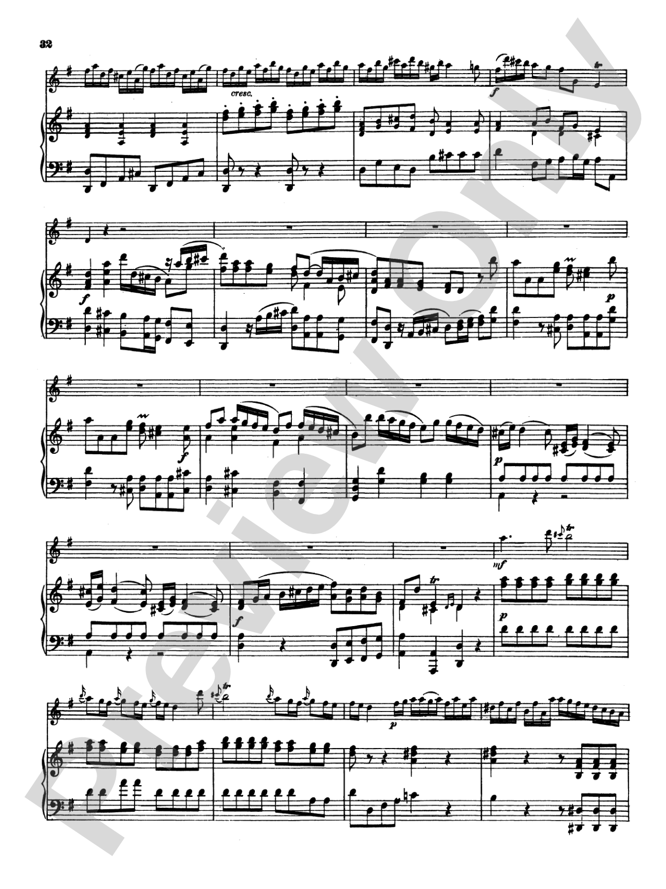 Great: Four Concertos for Flute and Piano