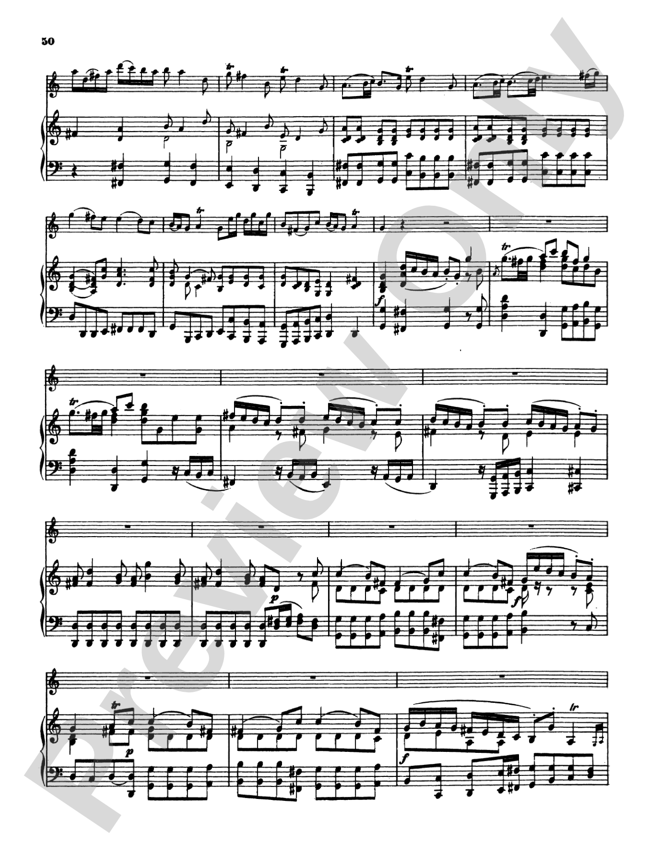 Great: Four Concertos for Flute and Piano