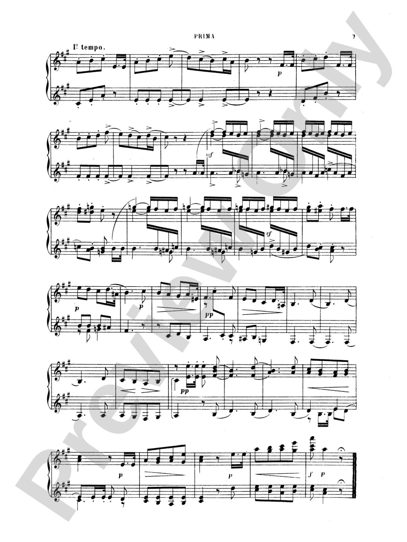 Cui: Suite Miniature: Piano Duet (1 Piano, 4 Hands) Book
