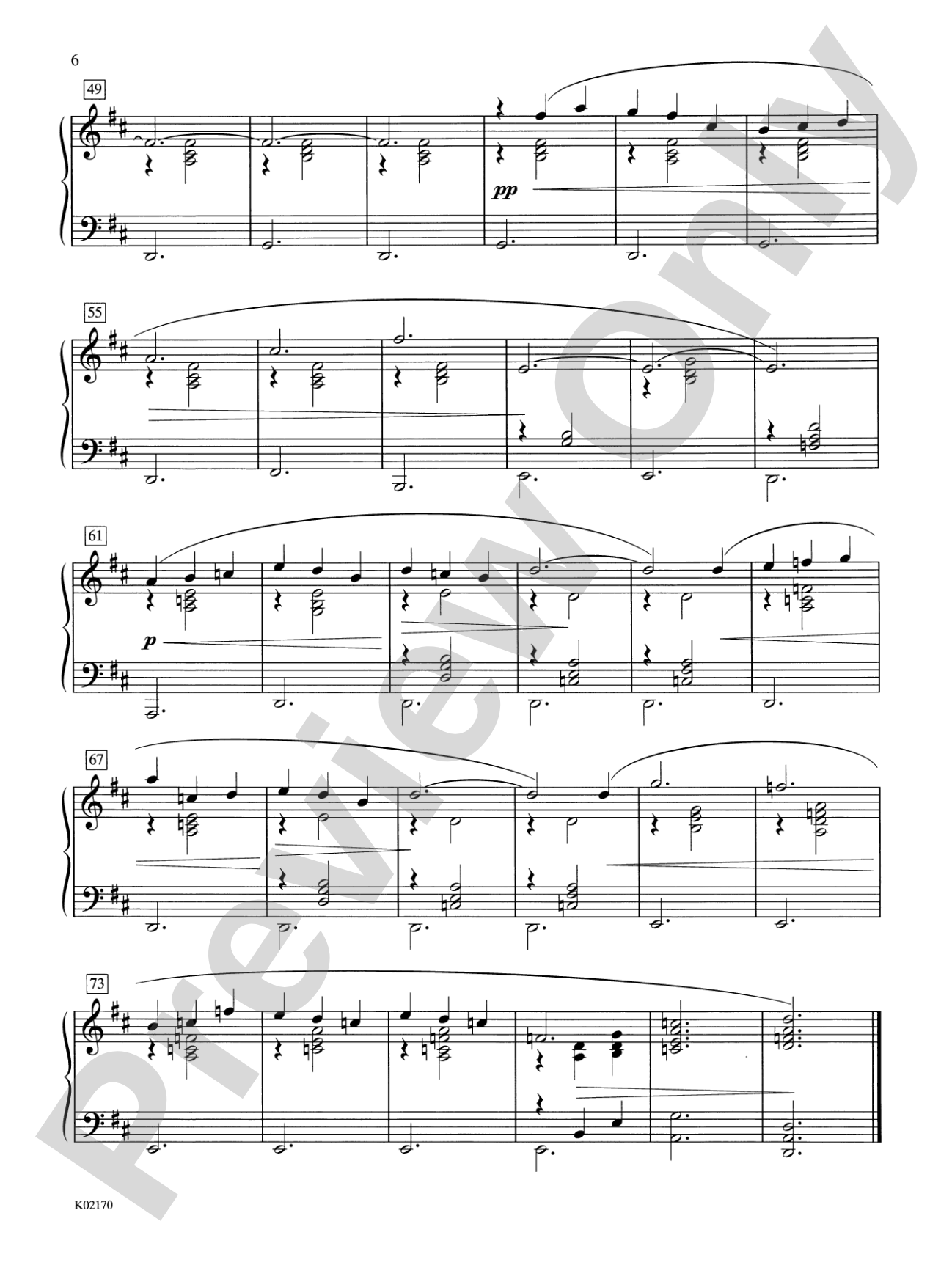 Satie: Three Gymnopedies: Piano