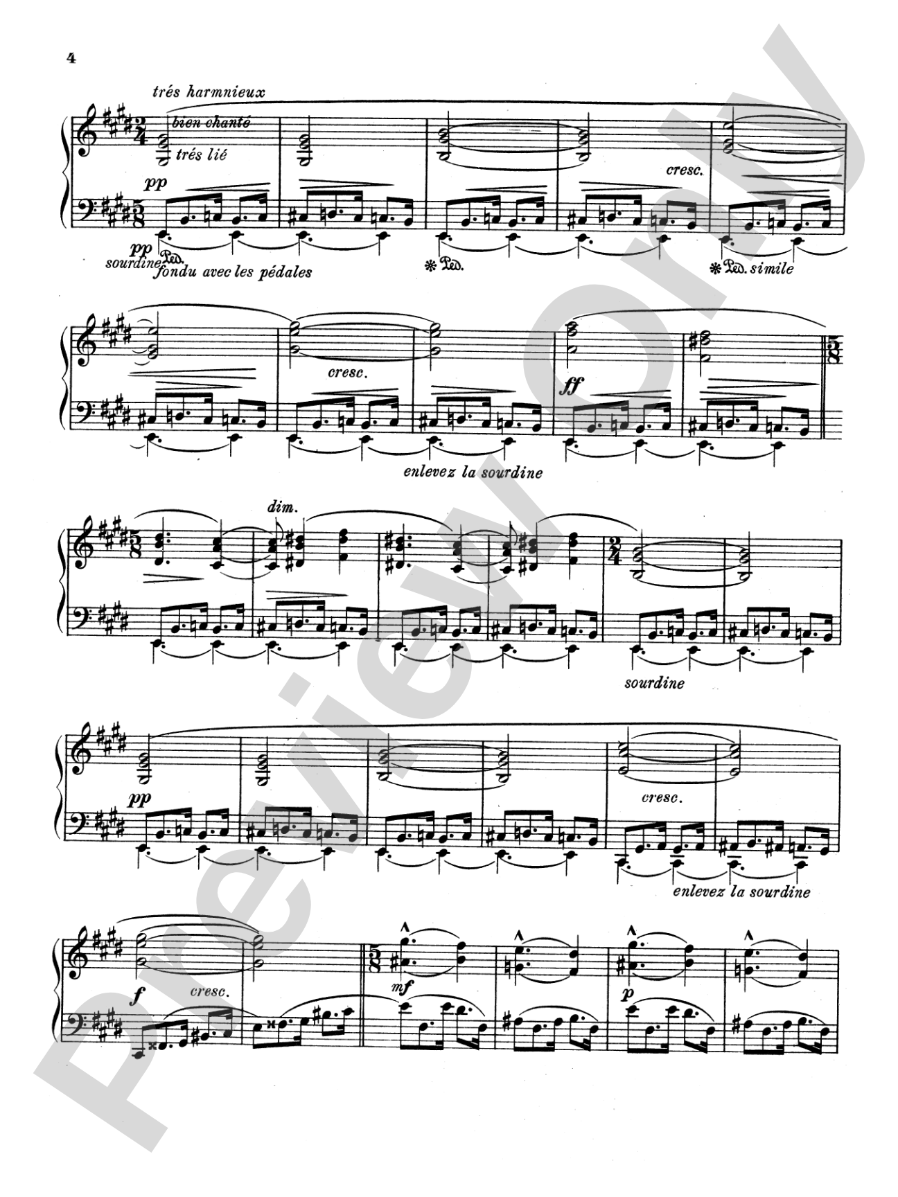 Albéniz: Zortzico: Piano