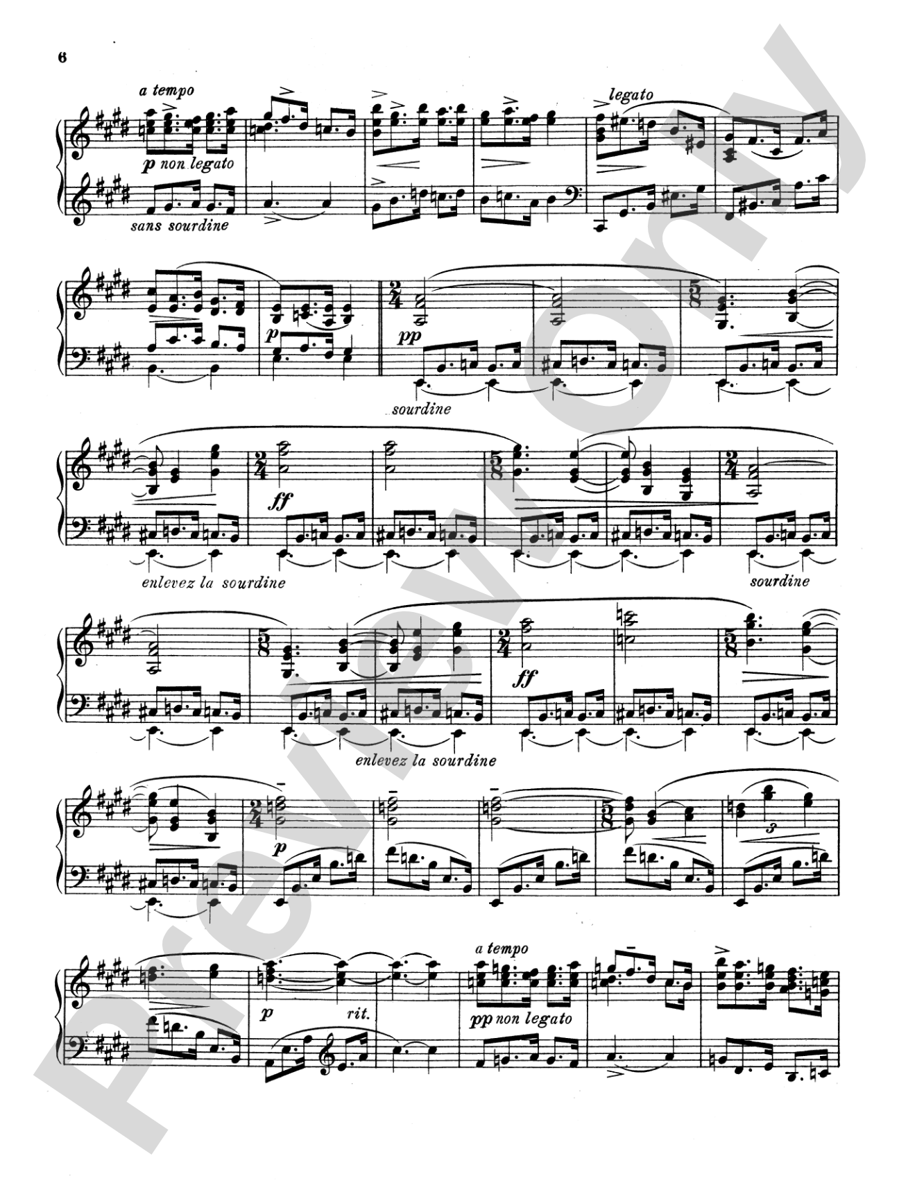 Albéniz: Zortzico: Piano