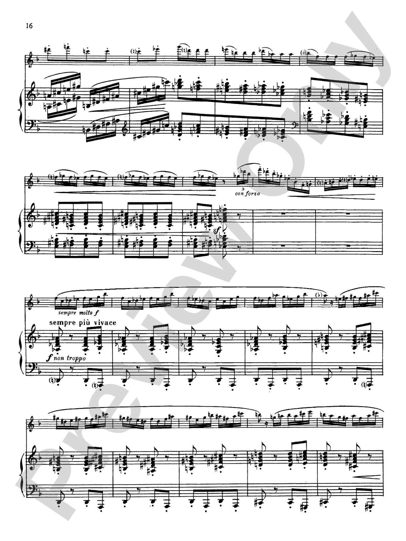 Casella: Sicilienne and Burlesque: Flute Part(s)