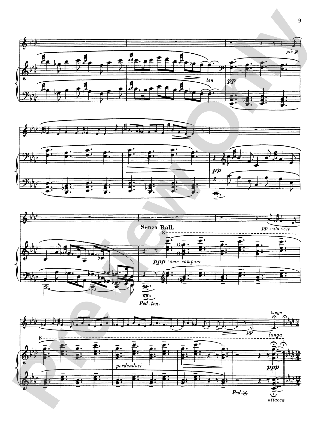 Casella: Sicilienne and Burlesque: Flute Part(s)