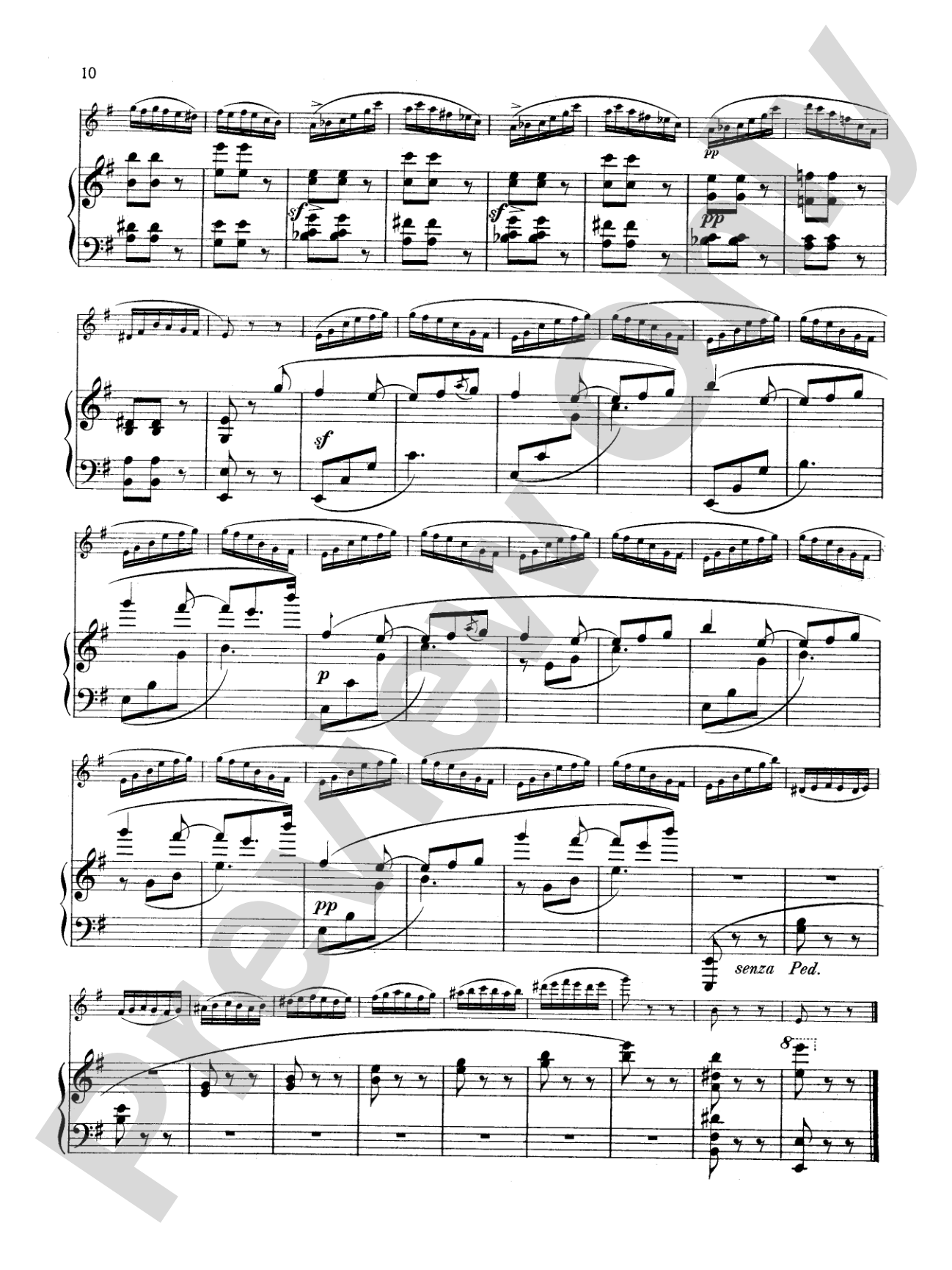 Widor: Suite, Op. 34, No. 1: Flute Part(s)