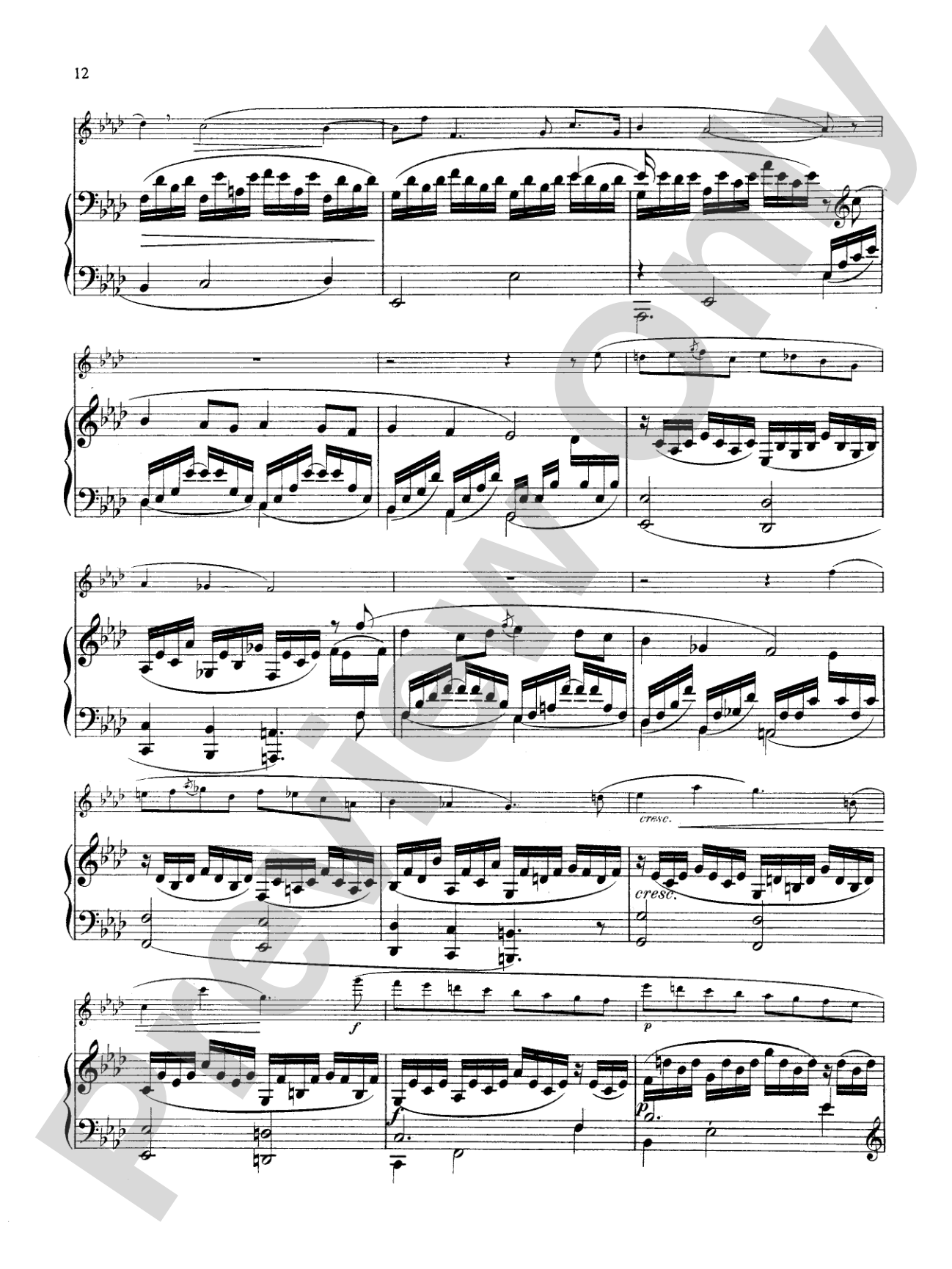 Widor: Suite, Op. 34, No. 1: Flute Part(s)