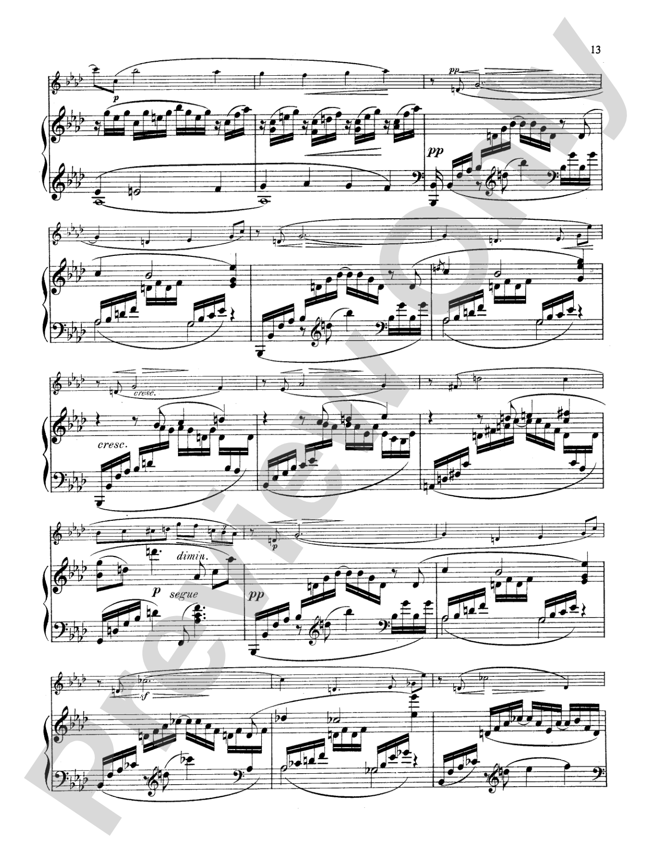 Widor: Suite, Op. 34, No. 1: Flute Part(s)